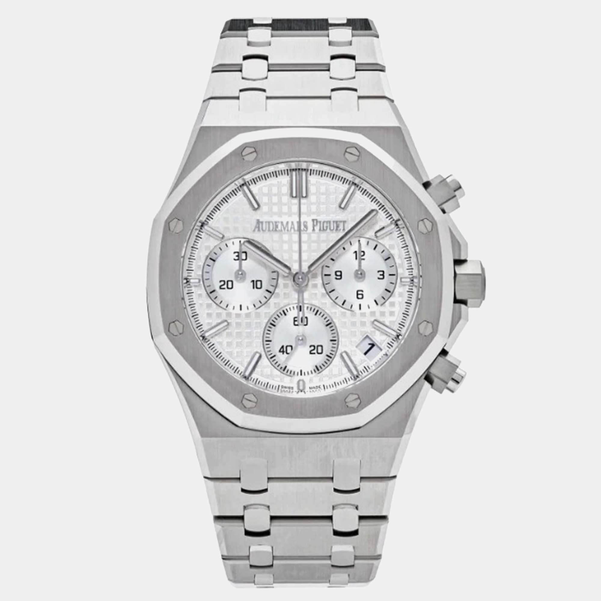 Audemars Piguet Royal Oak 26240st Automatic Silver Stainless Steel Men's Wristwatch 41 mm