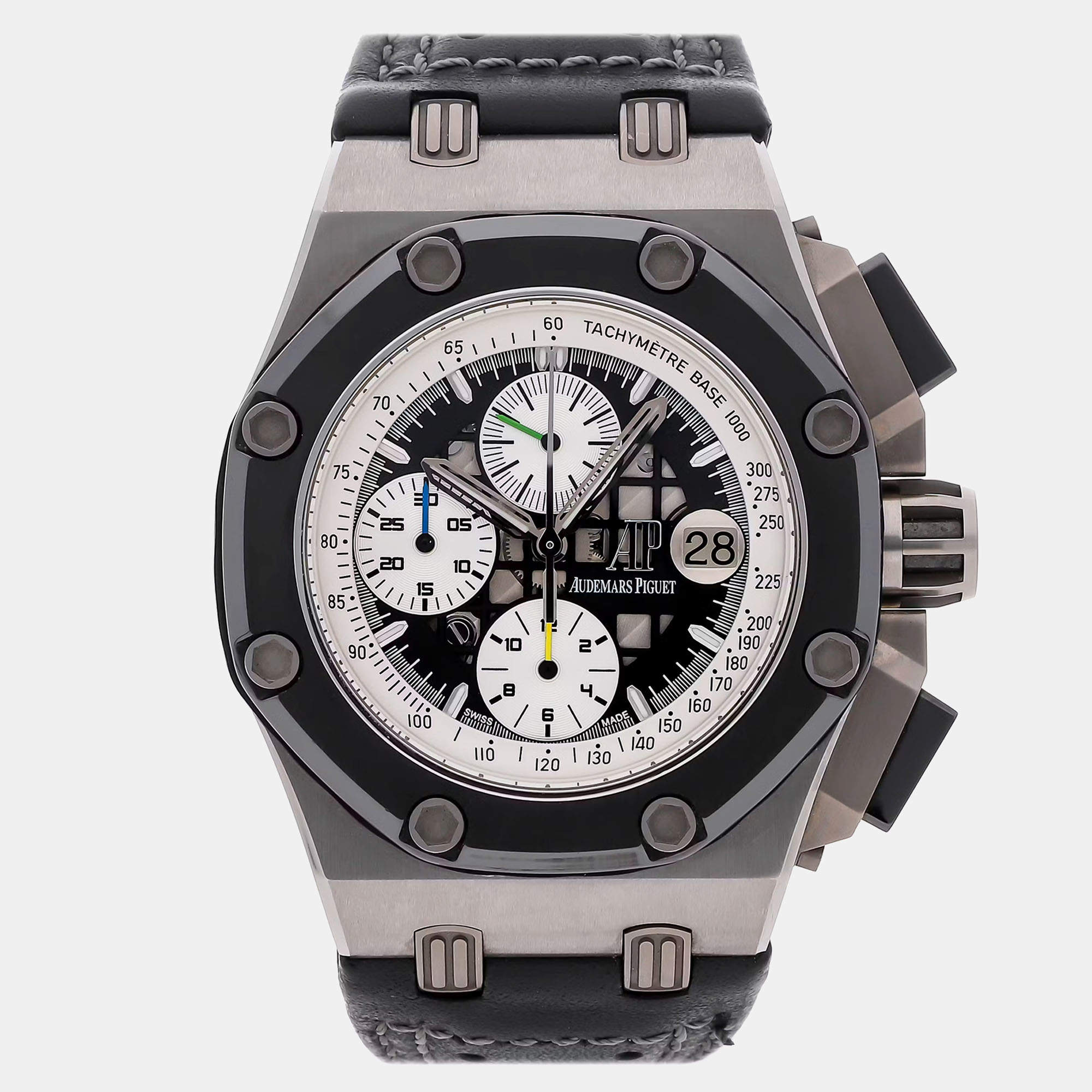 Pre-Owned Audemars Piguet Royal Oak Offshore Rubens Barrichello II Limited Edition 26078IO.OO.D001VS.01