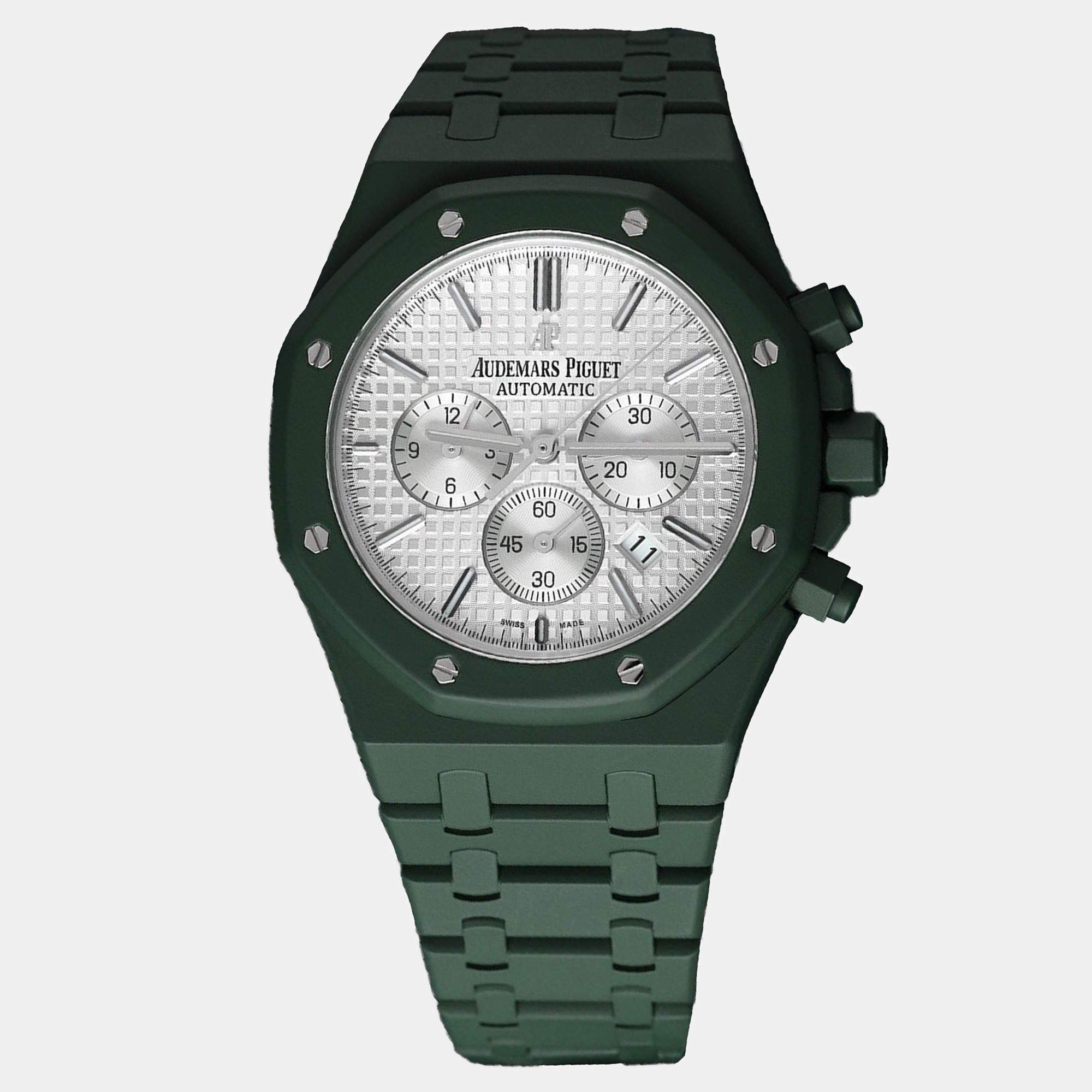 Pre Owned Audemars Piguet Royal Oak 26320ST.OO.1220ST.02 Automatic Silver Stainless Steel Men's Wristwatch 41 mm