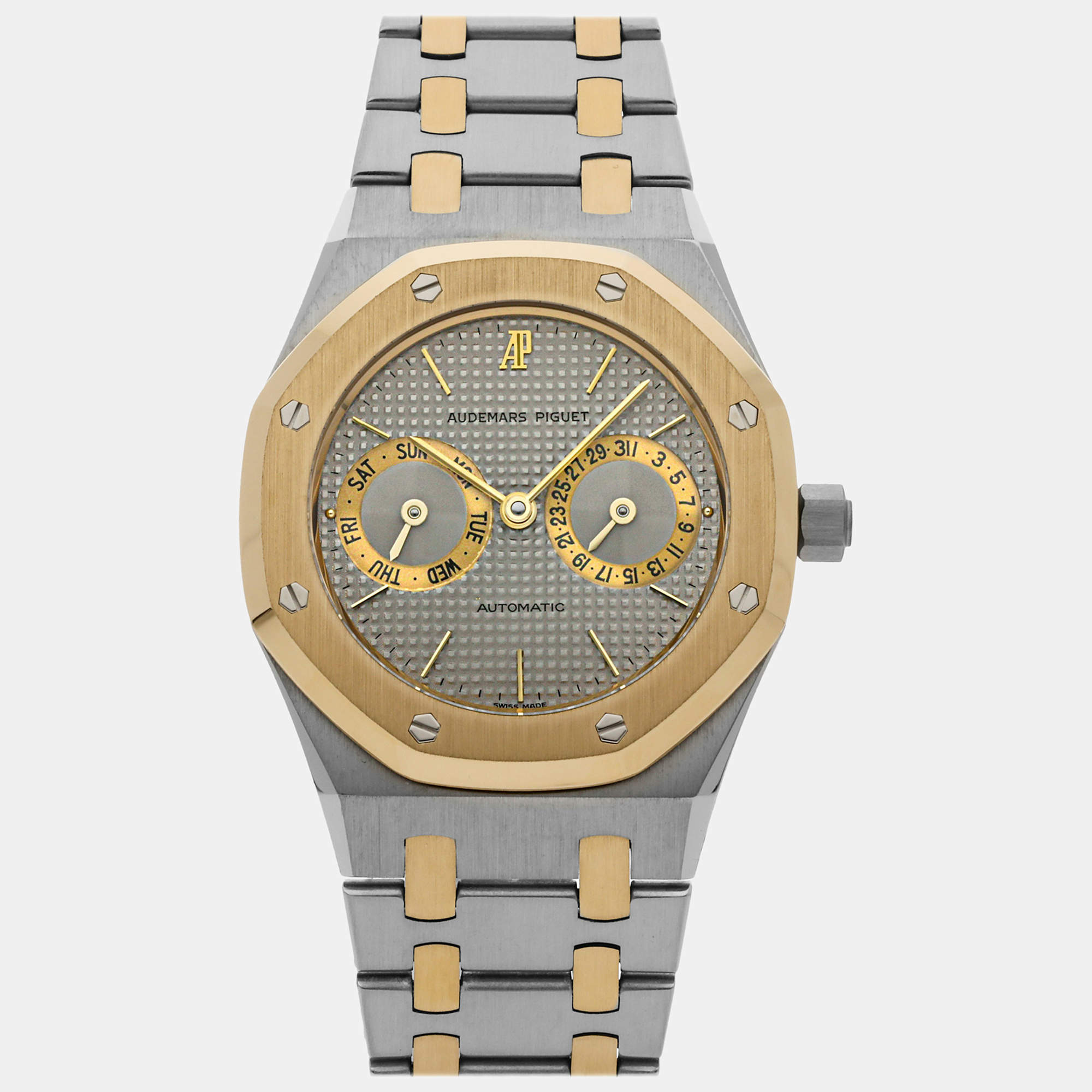Audemars Piguet Silver Stainless Steel Royal Oak 25572SA.OO.0789SA.01 Automatic Men's Wristwatch 36 mm
