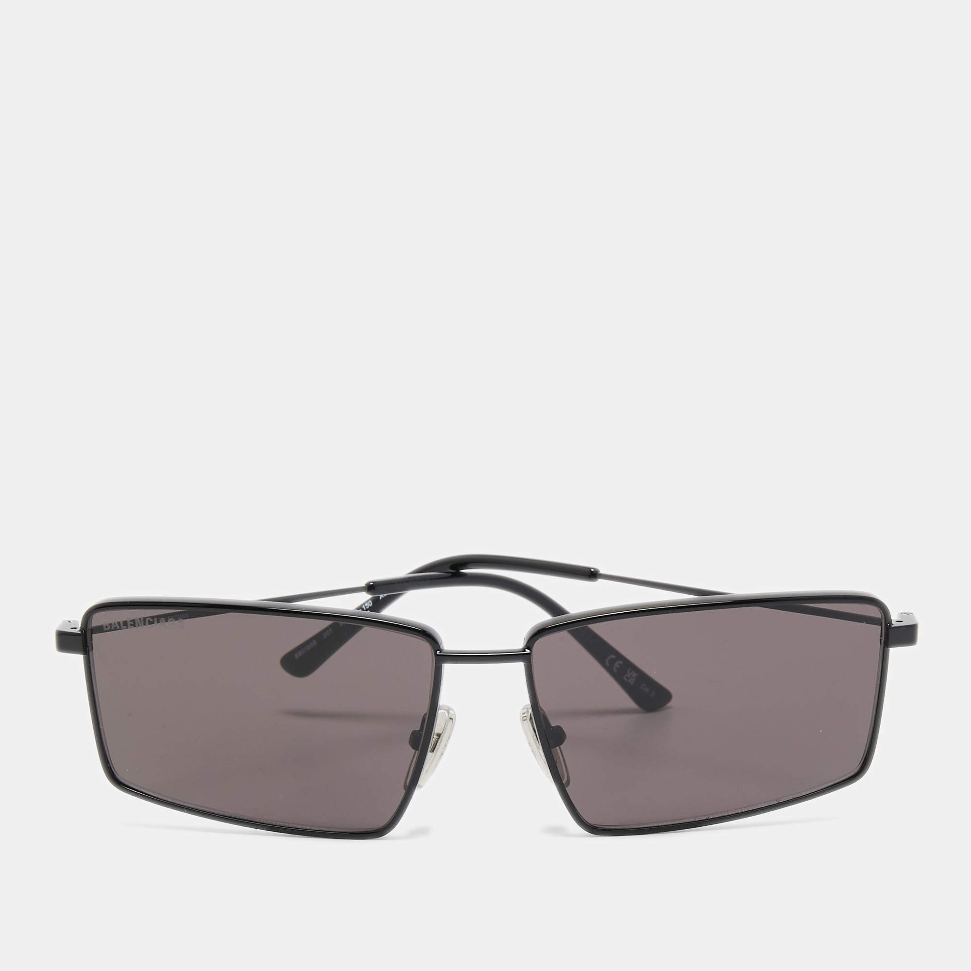 Balenciaga Black BB0195S Rectangular Sunglasses