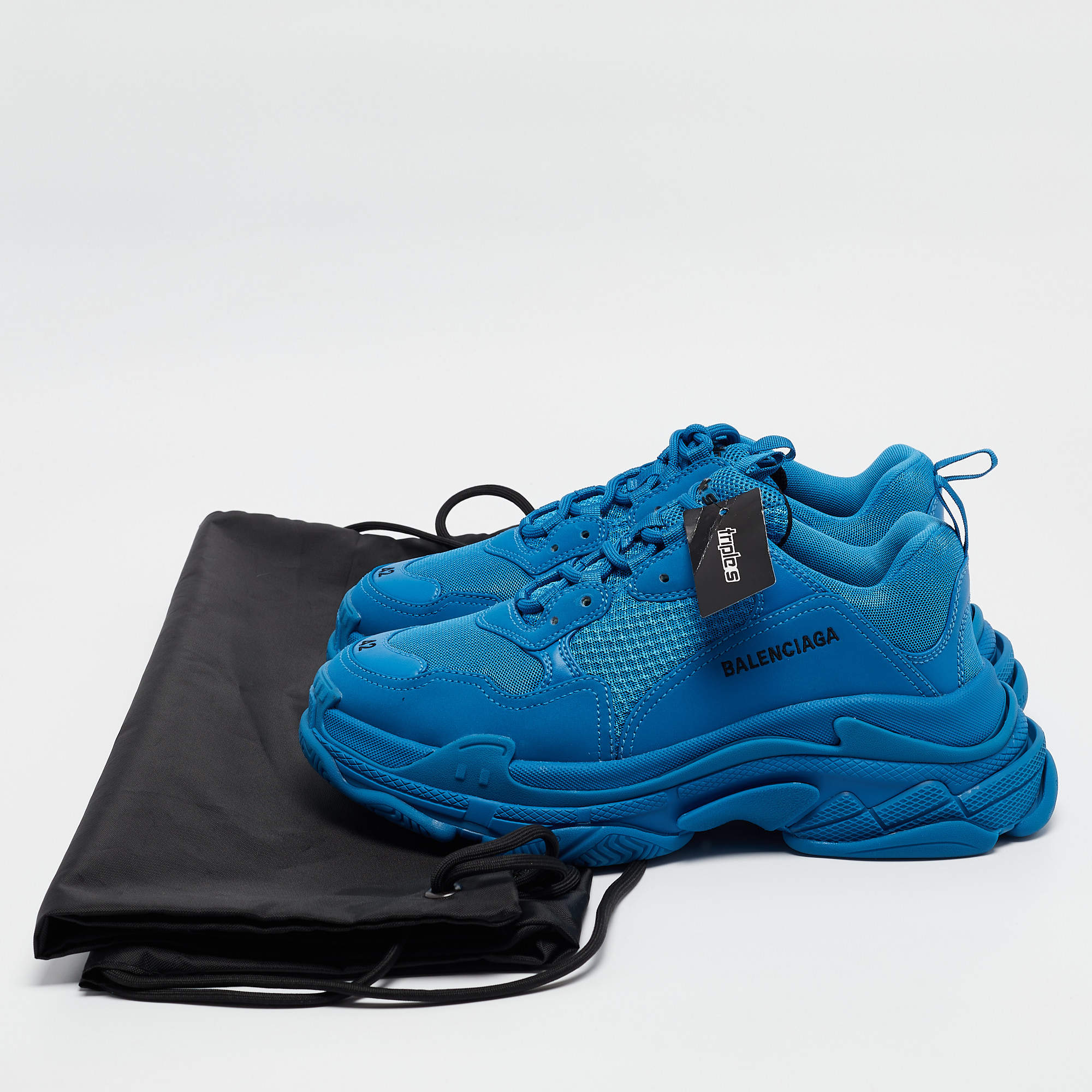 BALENCIAGA adidas トリプルS サイズ42 ブルー Size 42 (9 US) - Balenciaga Triple S Sneaker ' Blue