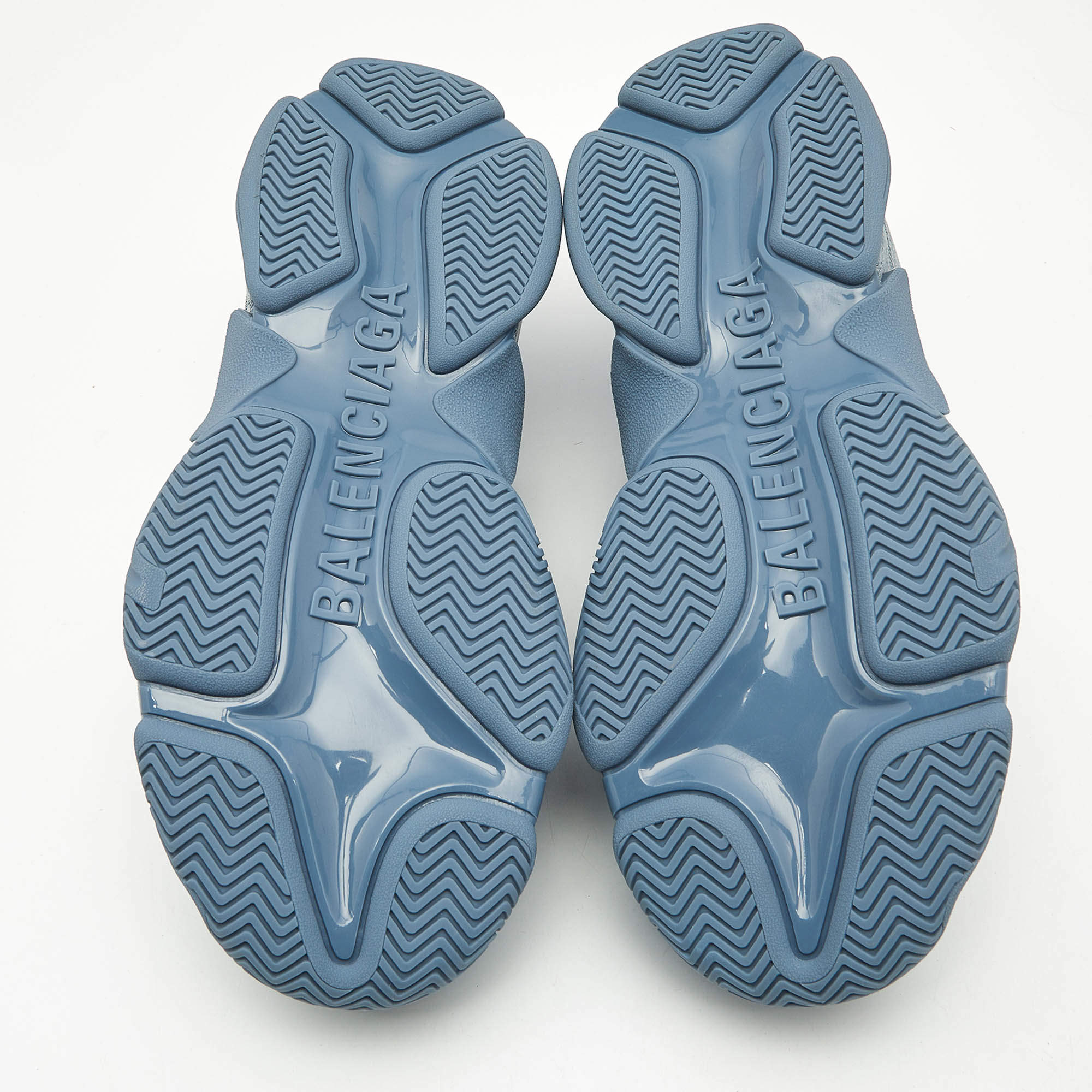 ●BALENCIAGA●Triple S ミュール デニム Balenciaga Blue Denim Triple S Mules Size 45 Balenciaga | TLC