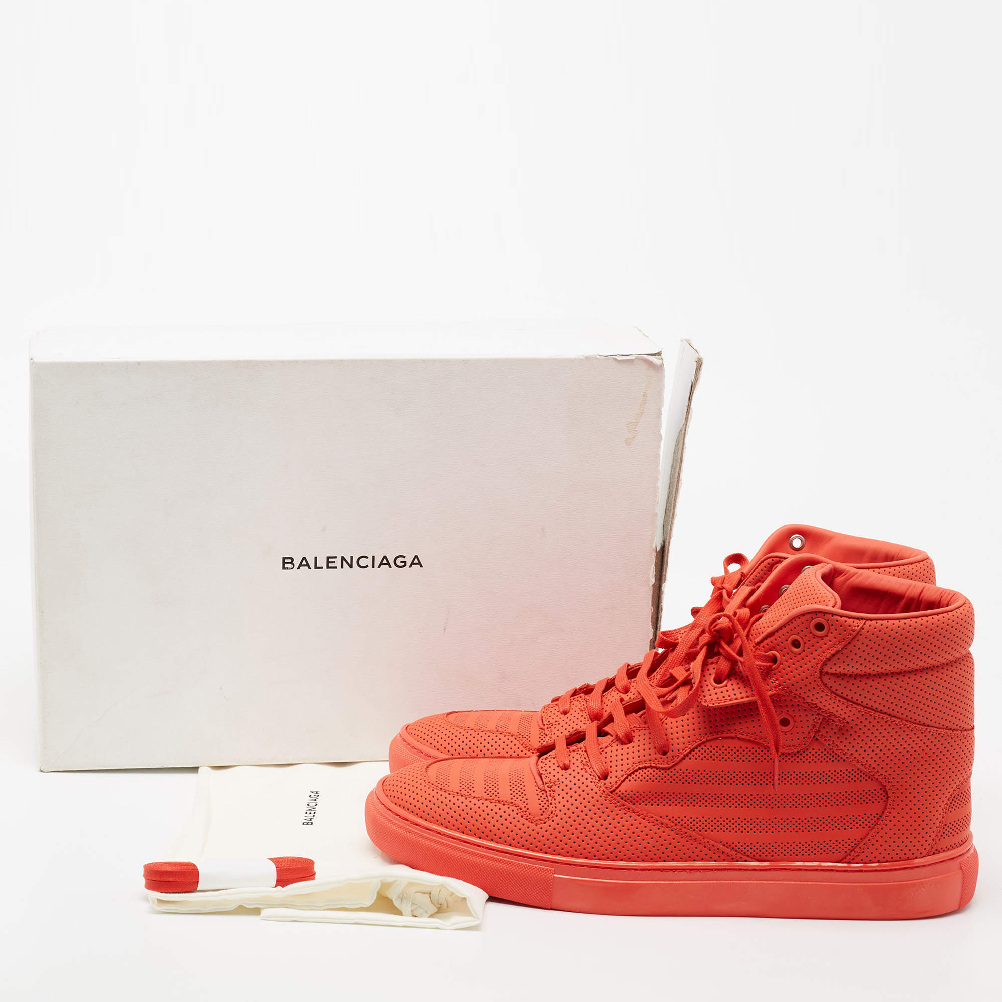 Balenciaga arena high womens orange online