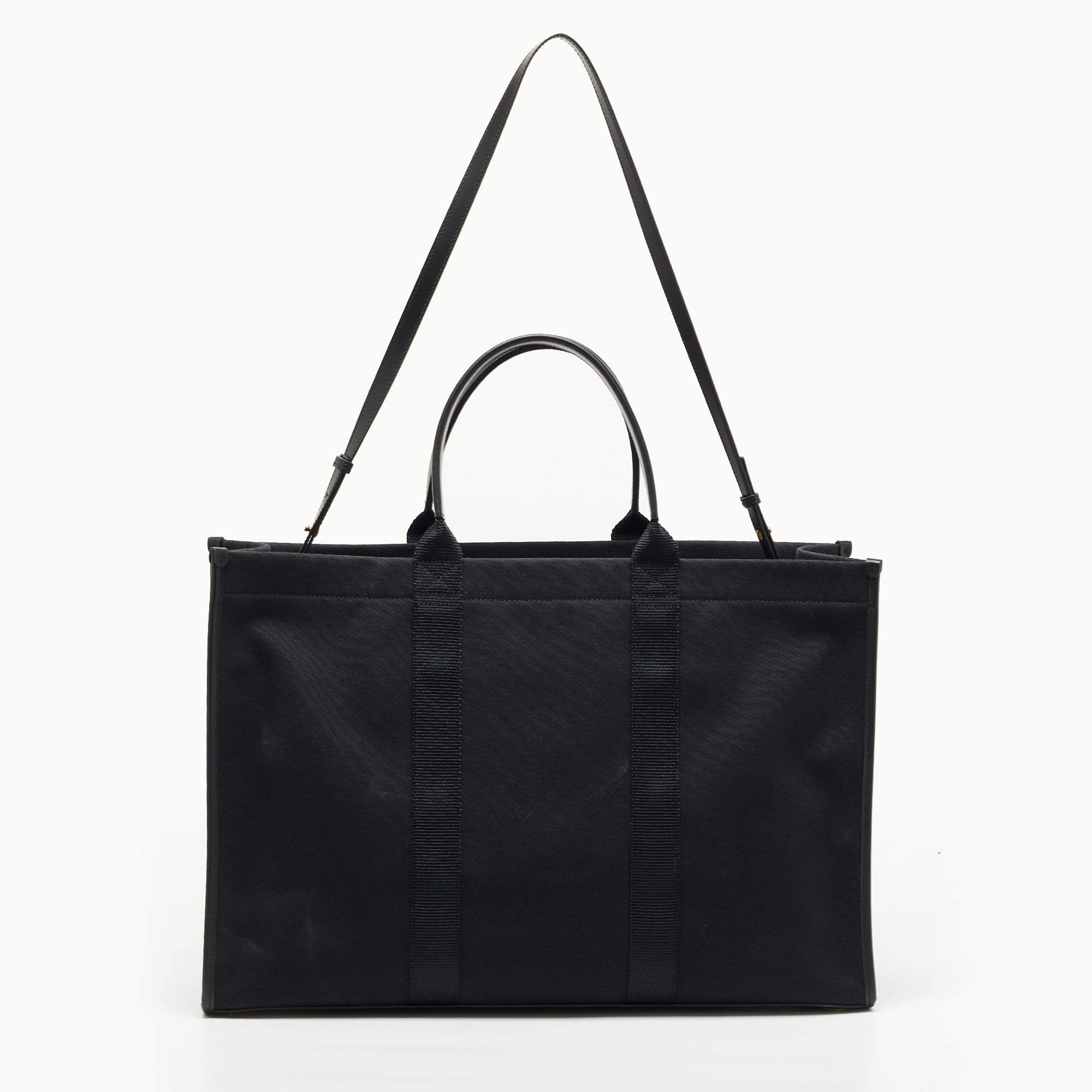 Luxury handbag - Balenciaga tote bag in black nylon