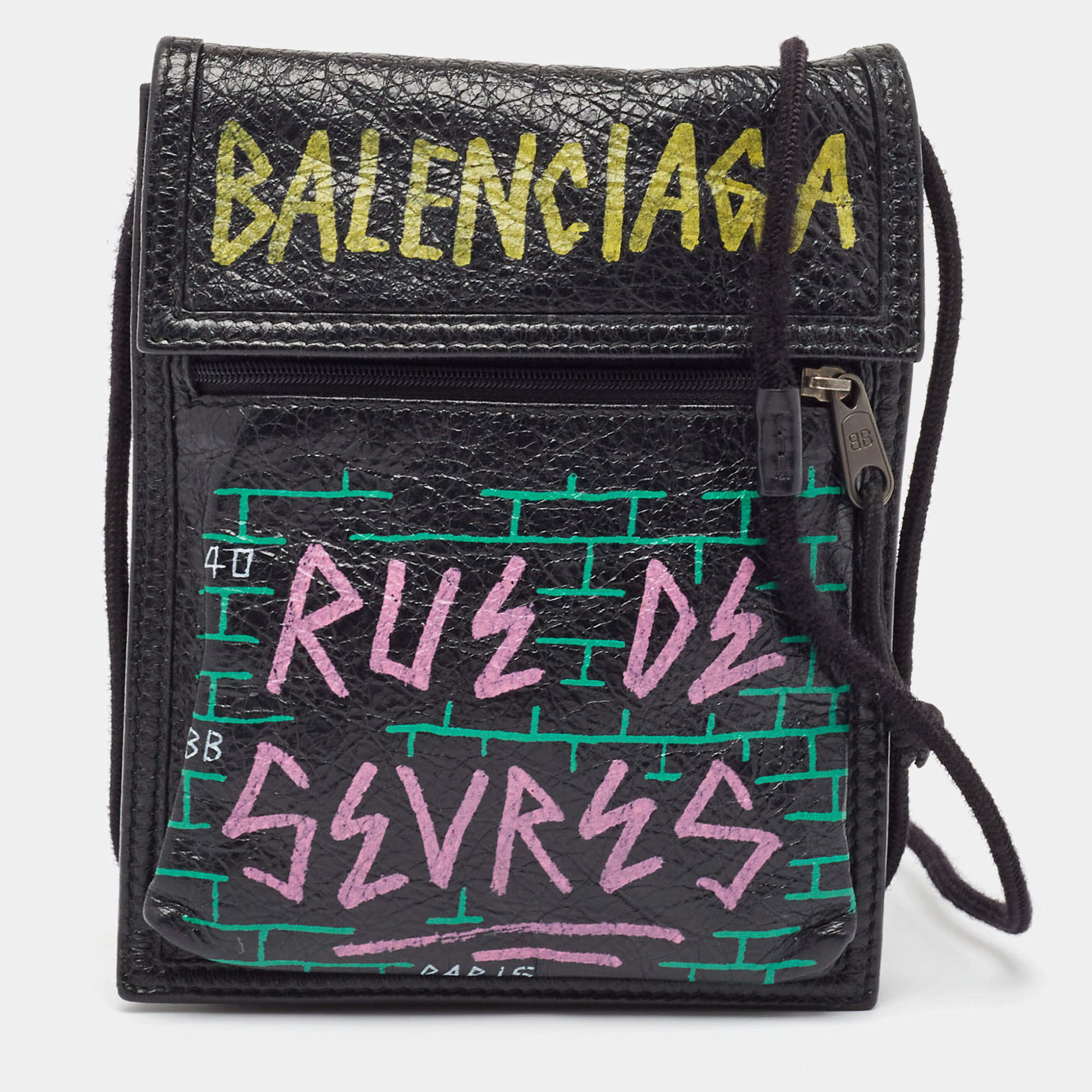 Balenciaga graffiti shoulder bag best sale