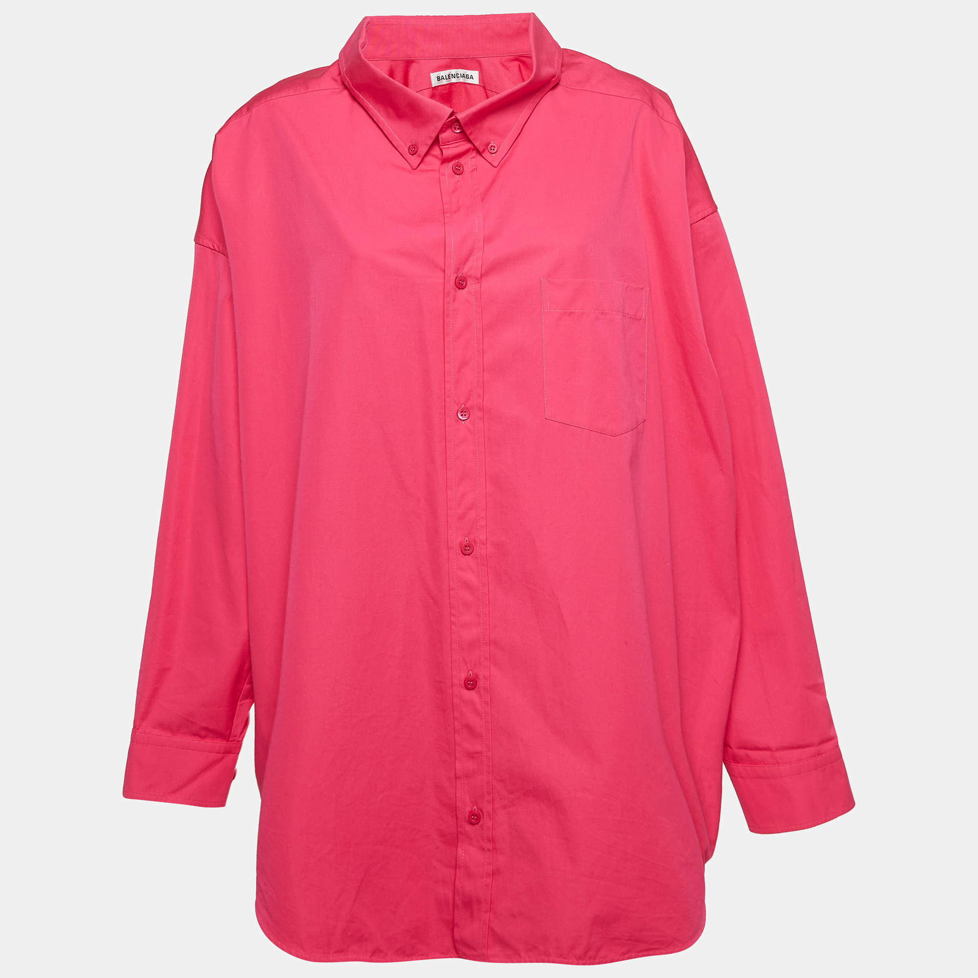 Balenciagia store pink shirt men