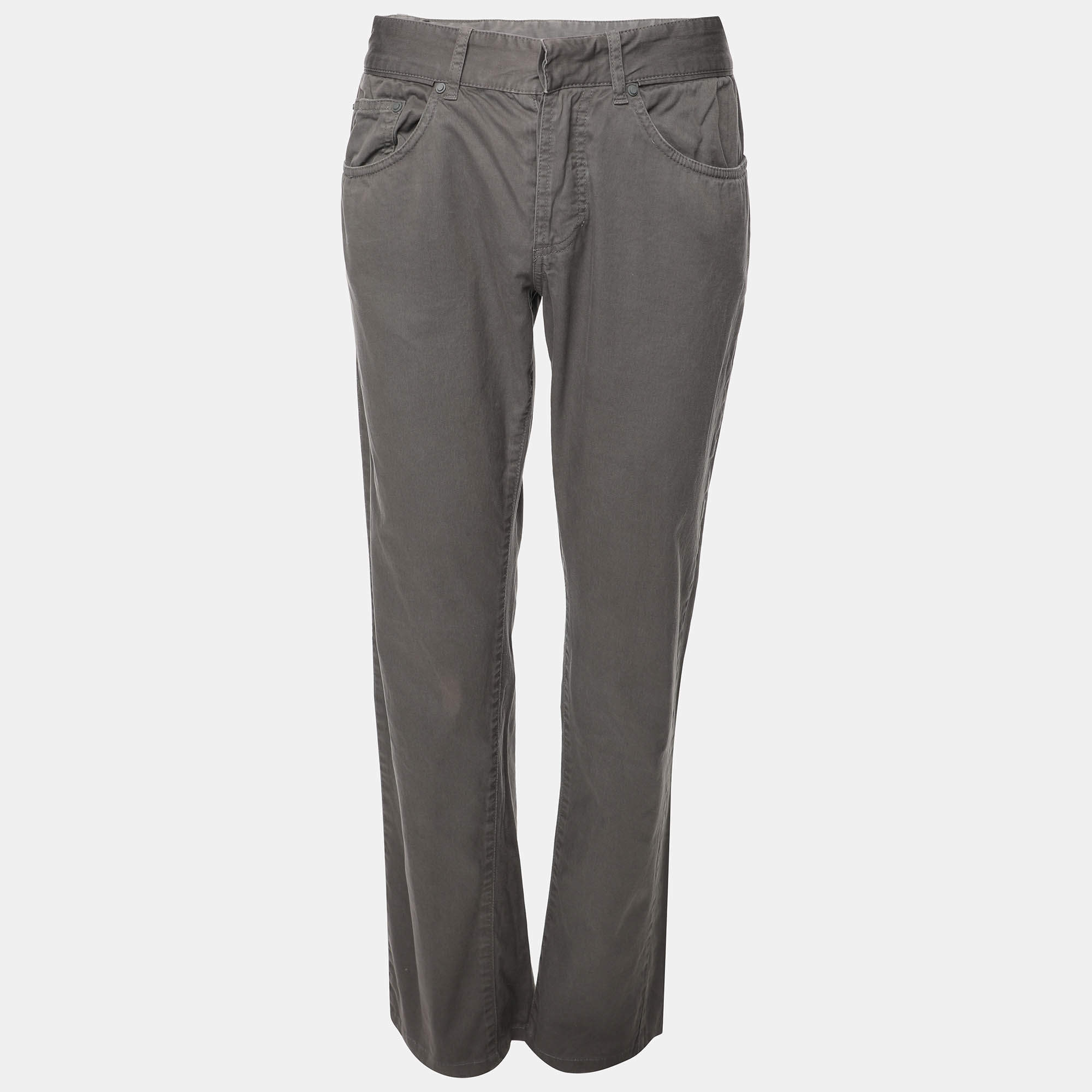 Balenciaga Grey Straight Jeans XS
