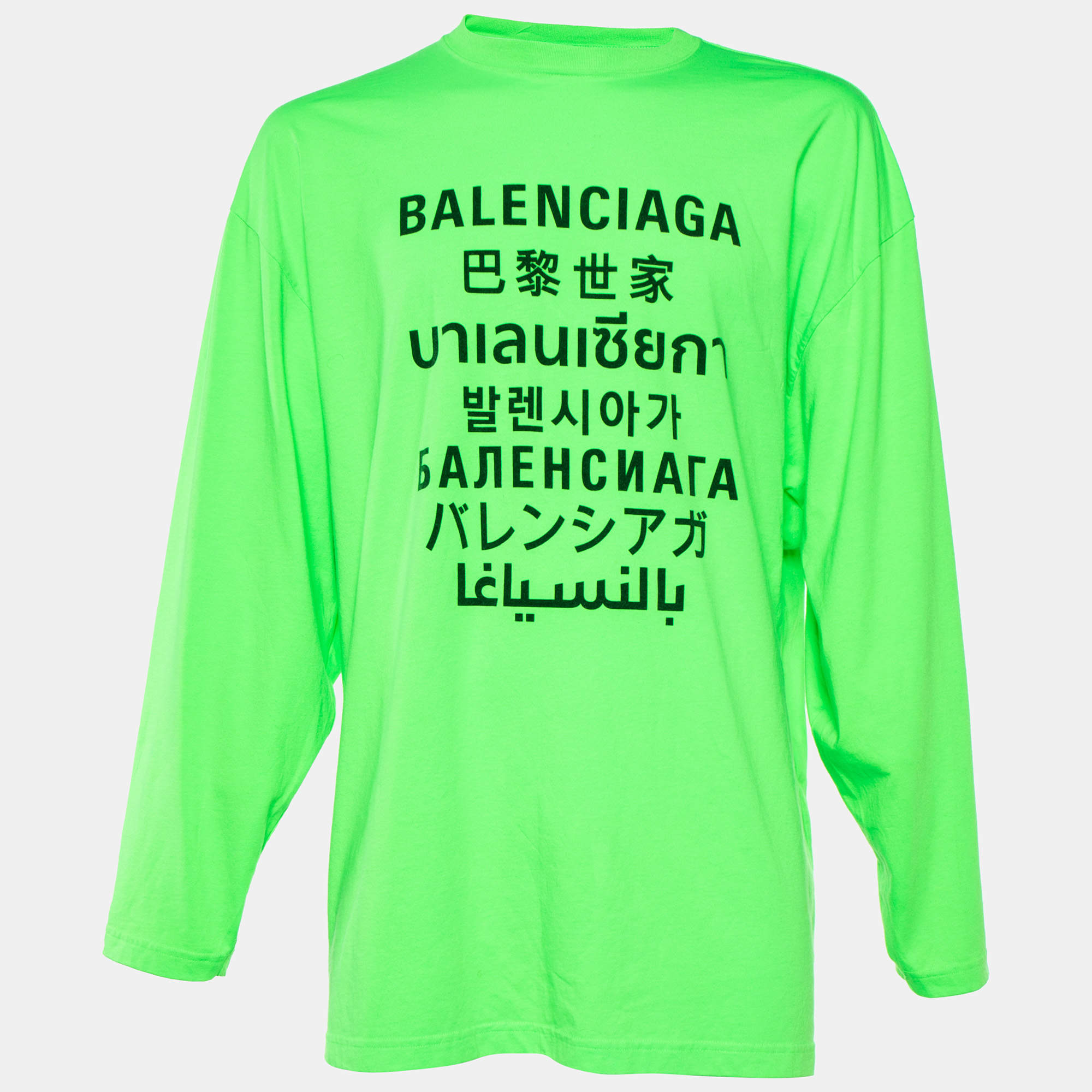 Eccentric owner Fourth balenciaga shirt long sleeve adjective bungee ...