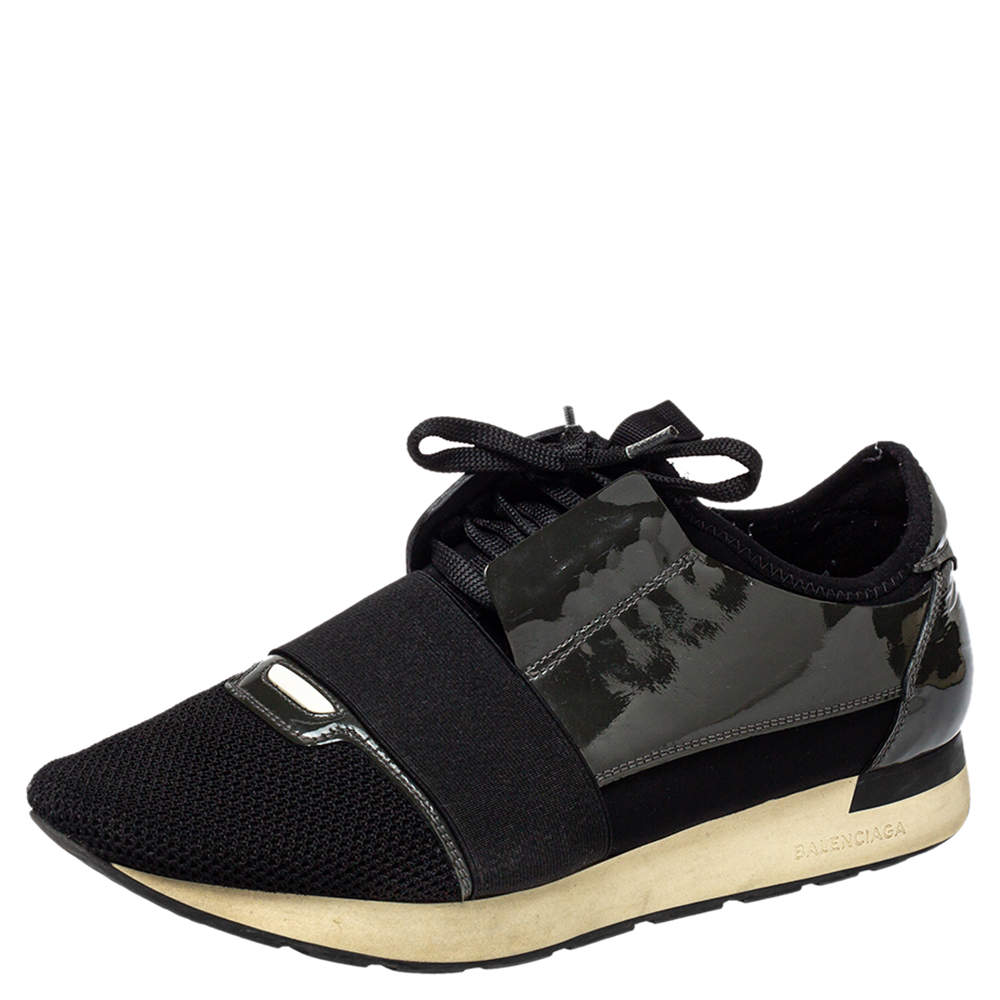 Balenciaga Speed Graffiti Sole Light Grey Sneaker  Crepslocker  Hiking  Boots OLIVE TREE CS123503 Black