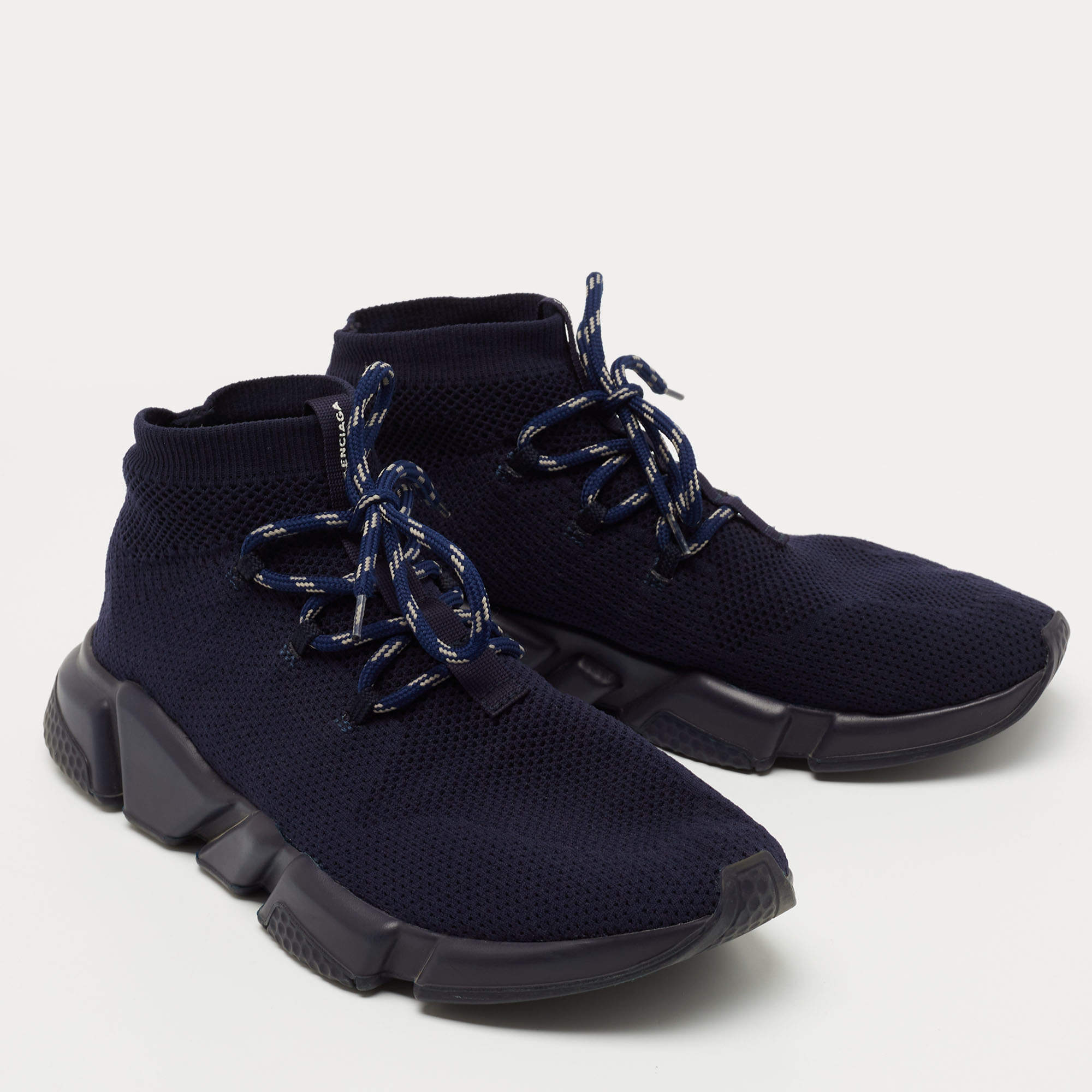 Balenciaga speed knit navy online