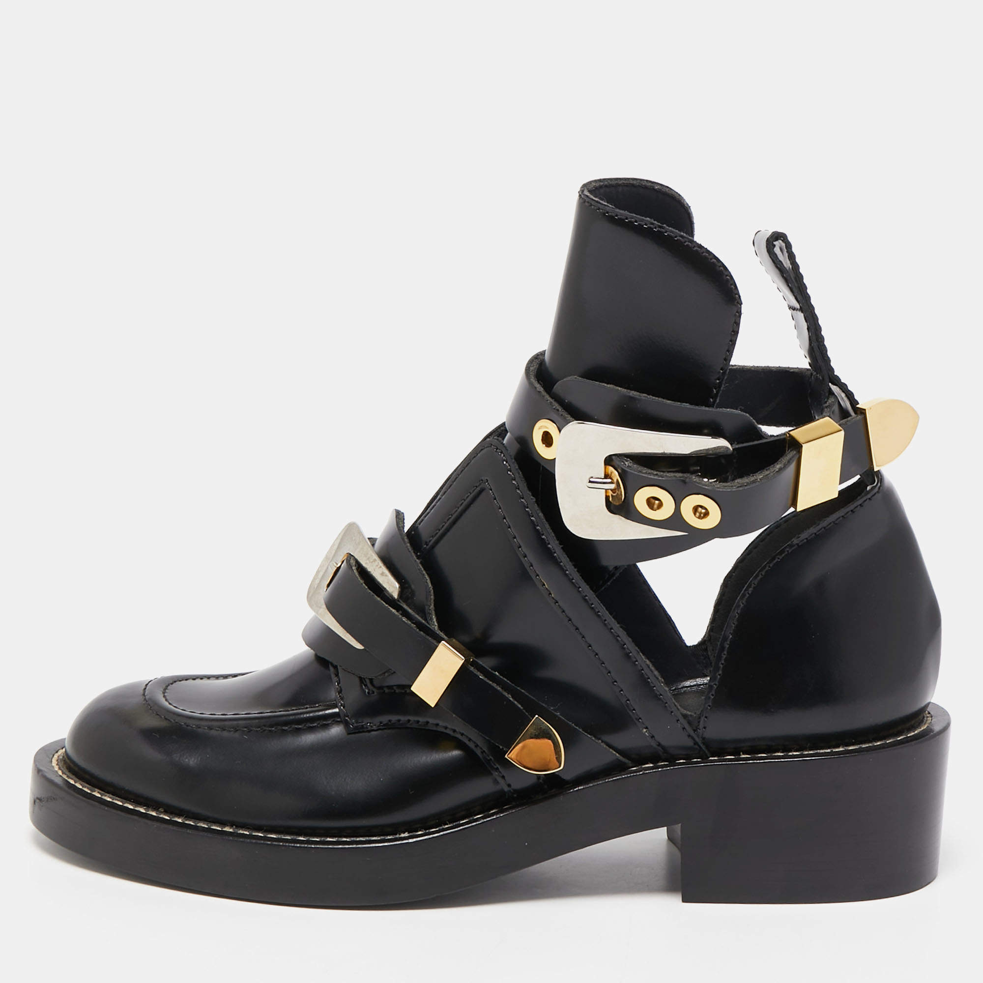 Balenciaga Black Soft Boots  ModeSens