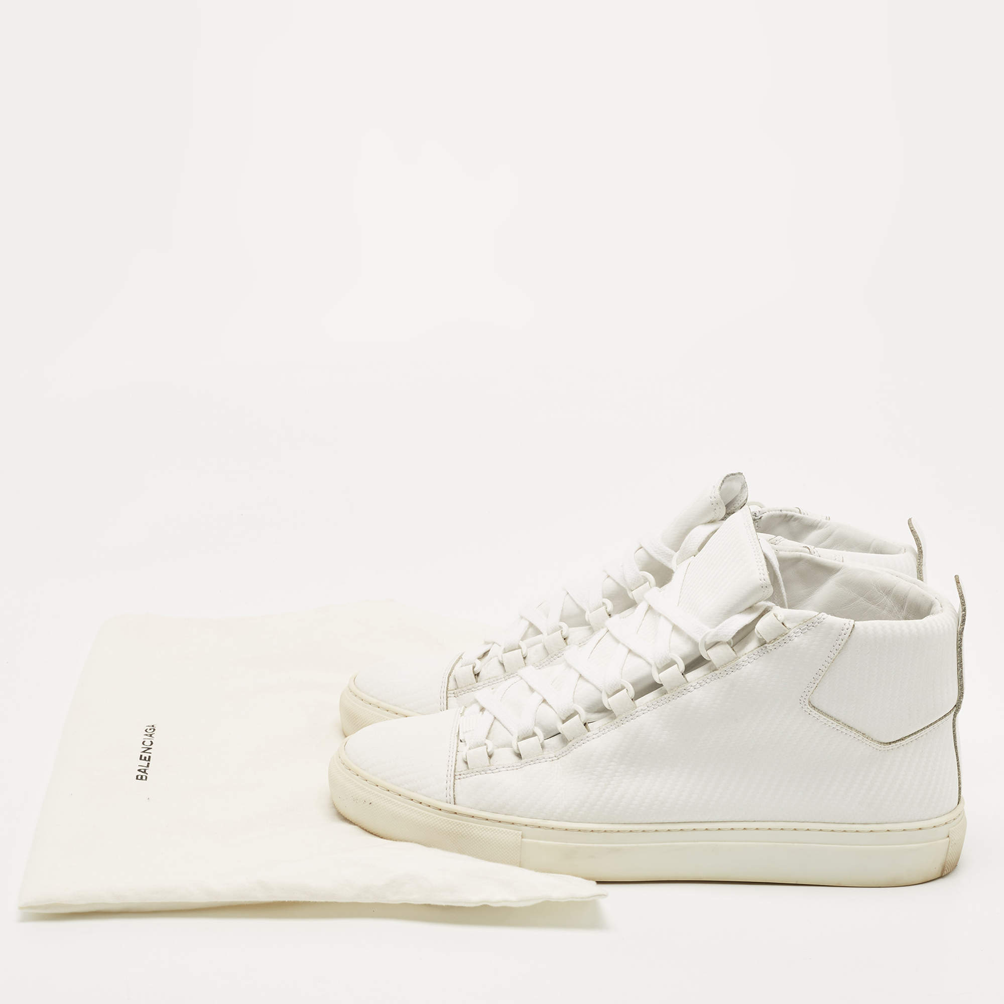 Balenciaga Red Leather Arena High Top Sneakers Size 41 Balenciaga | The  Luxury Closet