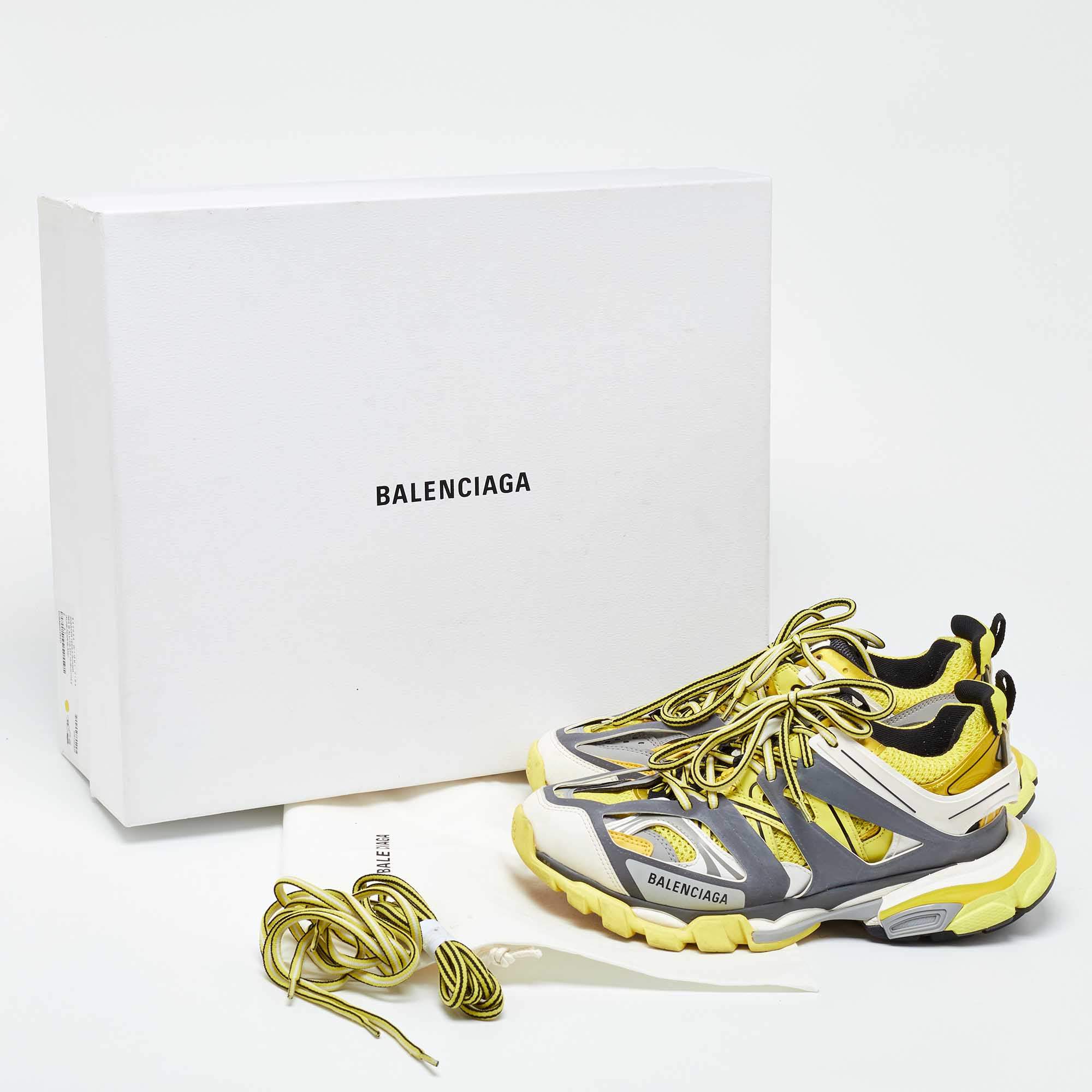 Shops balenciaga sneakers mens yellow