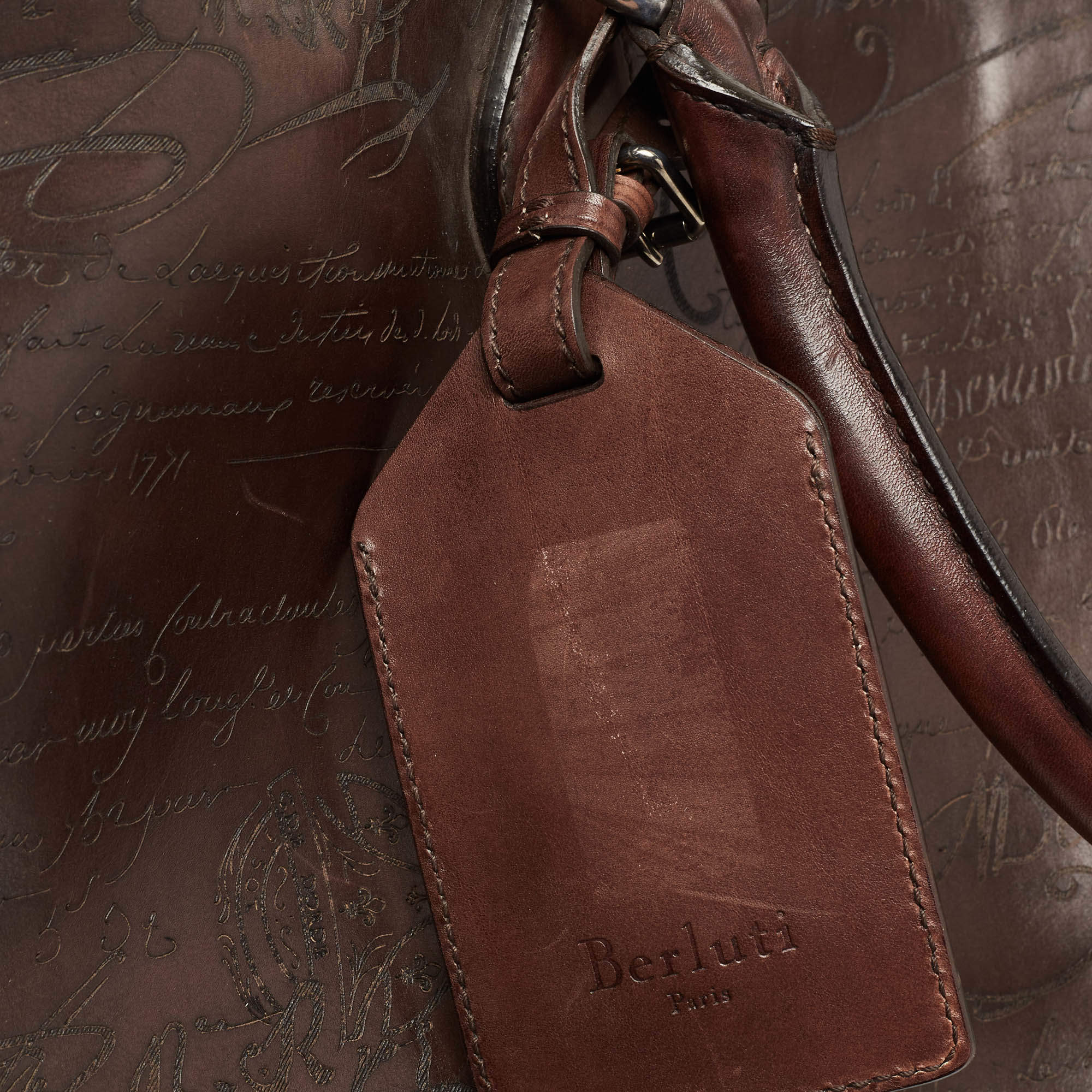 LOUIS VUITTON Travel bags T. Leather Brown ref.825982 - Joli Closet