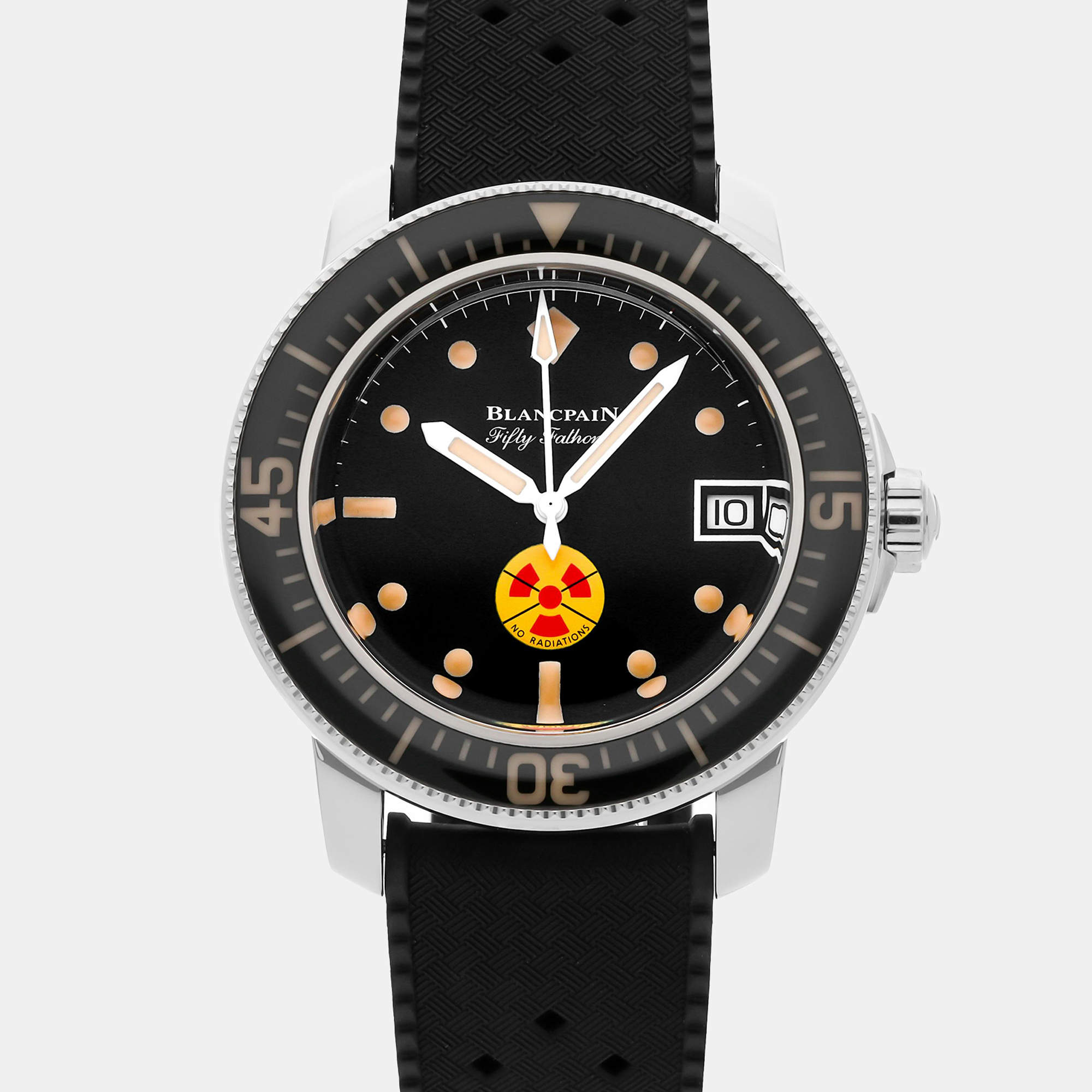 Blancpain Fifty Fathoms No Rad Limited Edition 5008D-1130-B64A Automatic Men's Wristwatch 