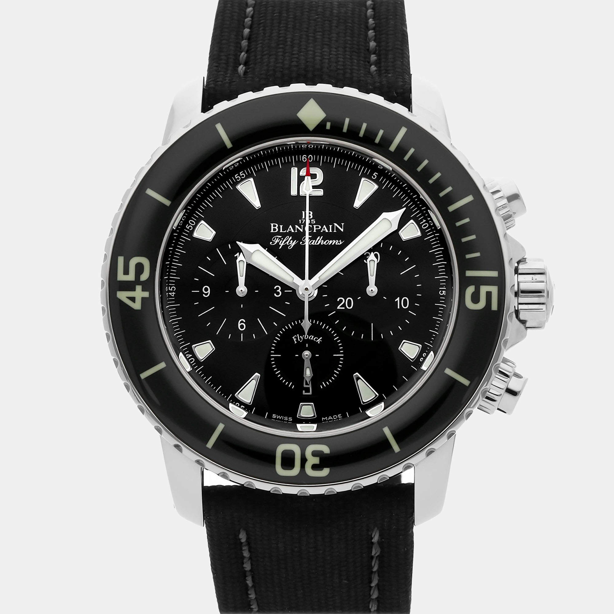 Blancpain Fifty Fathoms Chronograph Flyback 5085F-1130-52B Automatic Men's Wristwatch 45MM
