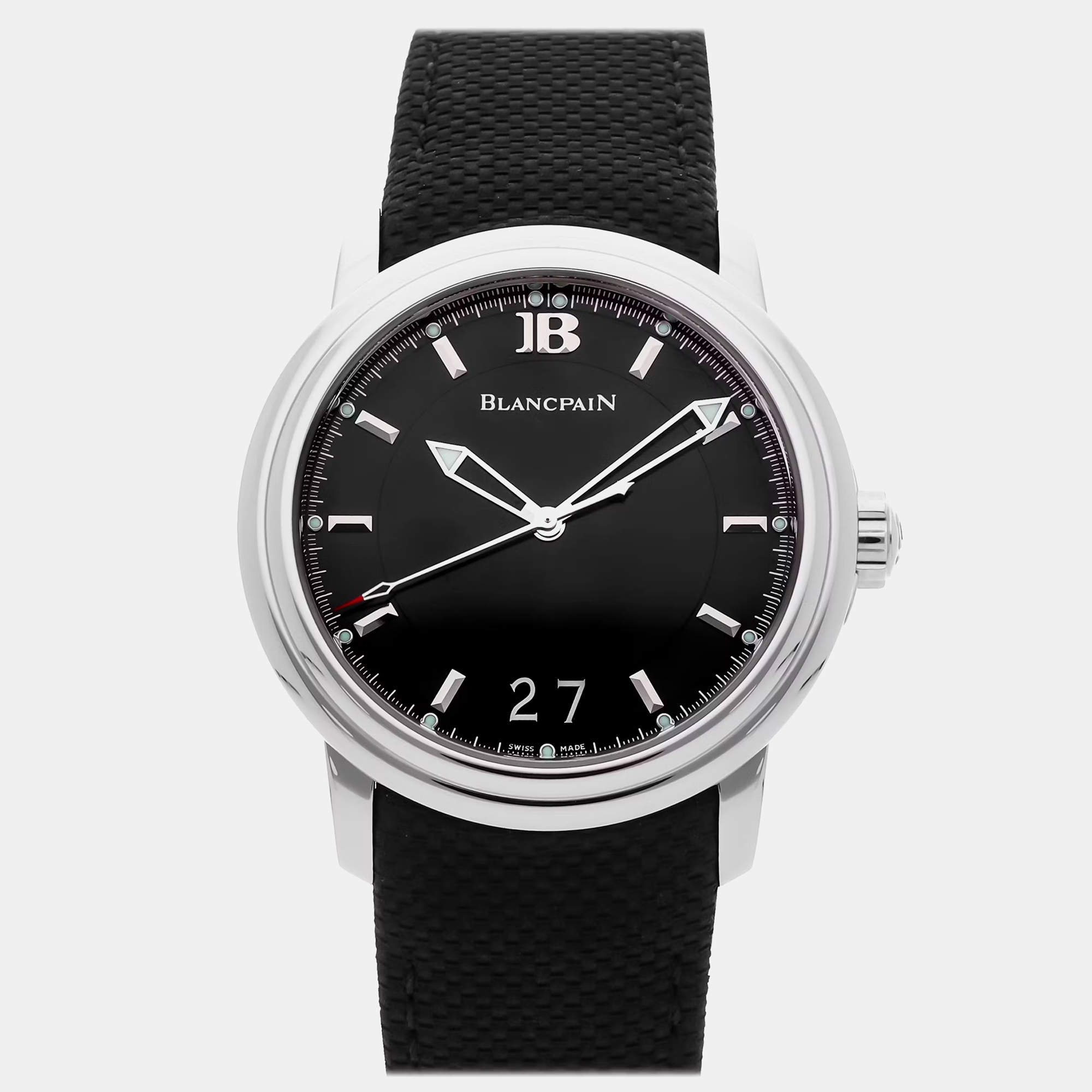 Pre-Owned Blancpain Leman Big Date Ultra Slim 2850-1130-53
