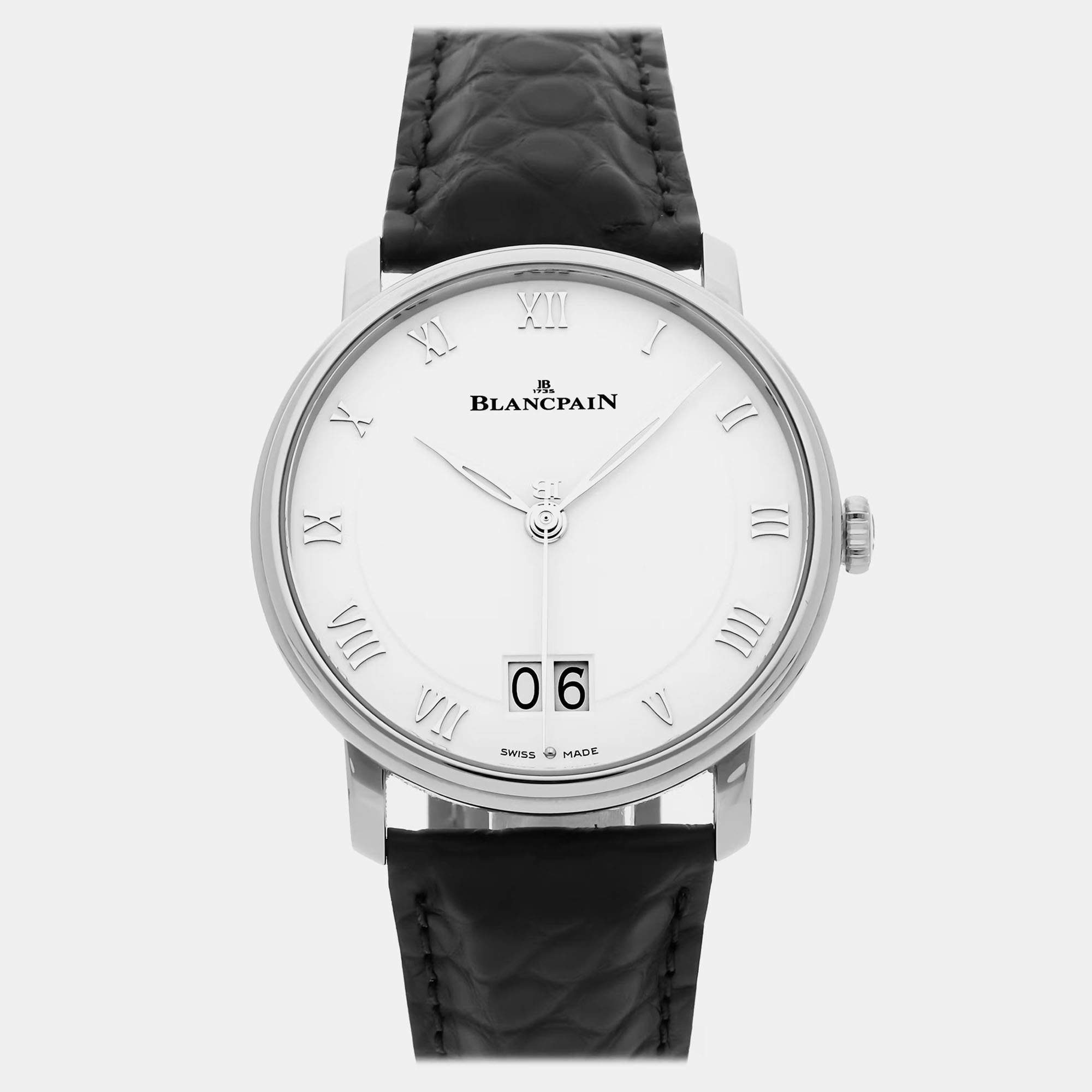 Pre Owned Pre-Owned Blancpain Villeret 6669-1127-55B Automatic  Men's Watch 40 mm