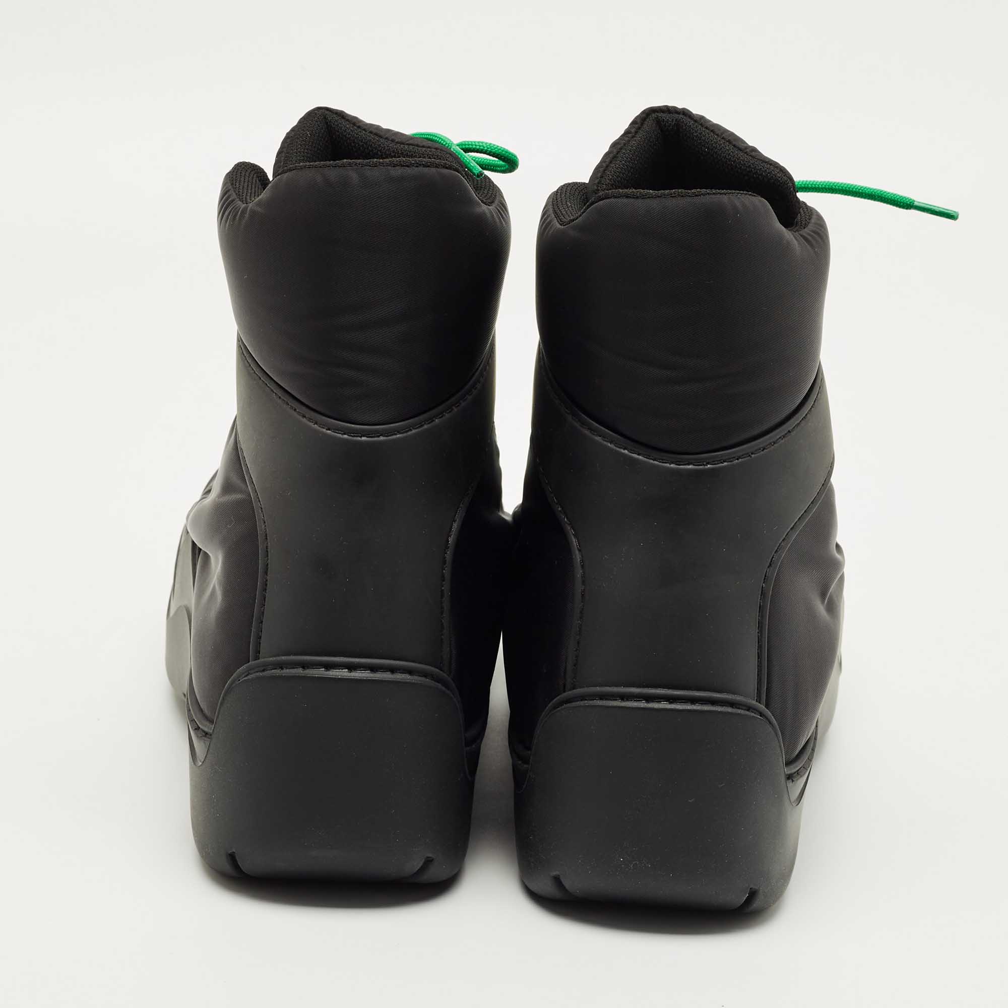 BOTTEGA VENETA パドルブーツ41 Bottega Veneta Black Rubber Lace Up Puddle Boots Size 41 | eBay
