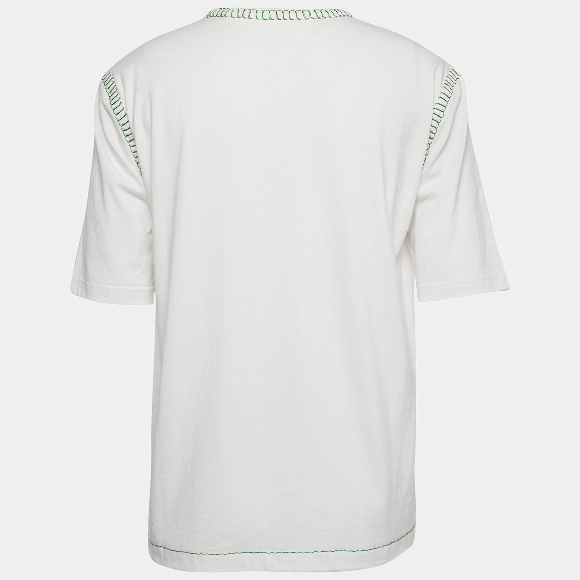 bottegaveneta コントラストステッチコットンTシャツ bottegaveneta コントラストステッチコットンTシャツ（Blanket