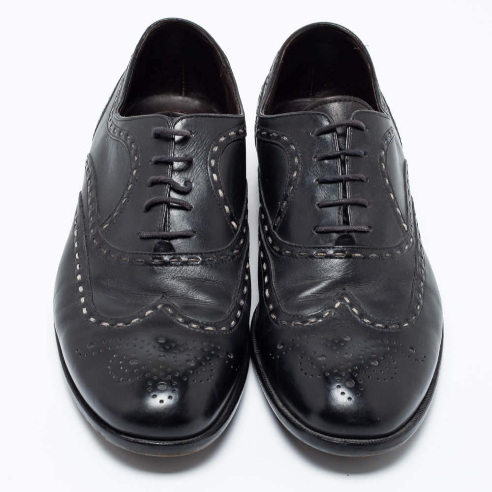 Bottega Veneta Brogue Shoes Black Men's - 574638VCLQ01000 - US