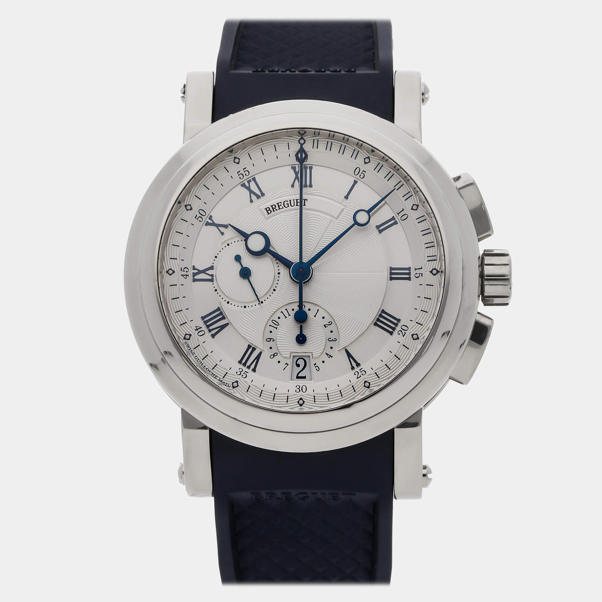 Breguet Marine Chronograph 5827BB/12/5ZU 42 mm Automatic Chronograph Men's Wristwatch 42MM