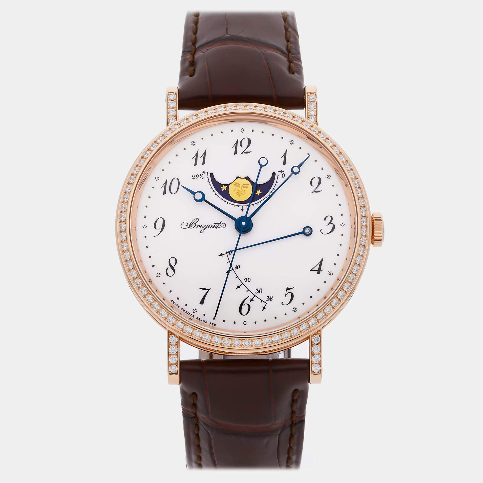 Pre Owned Pre-Owned Breguet Classique Phase de Lune 7788BR/29/9V6/DD00 39 mm