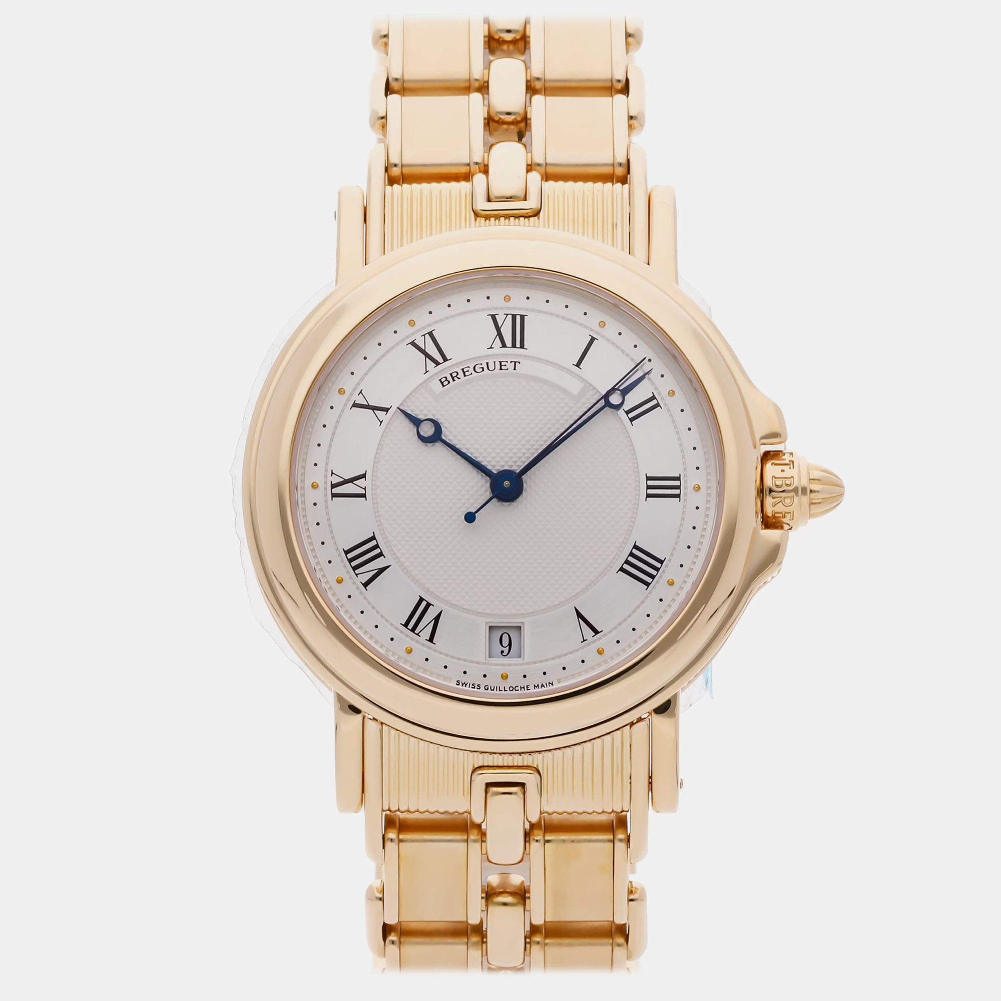 مملوكة مسبقًا ساعة يد بريغيه مارين أوتوماتيك مسبقة الملكية 3400BA/12/A90 36 مم