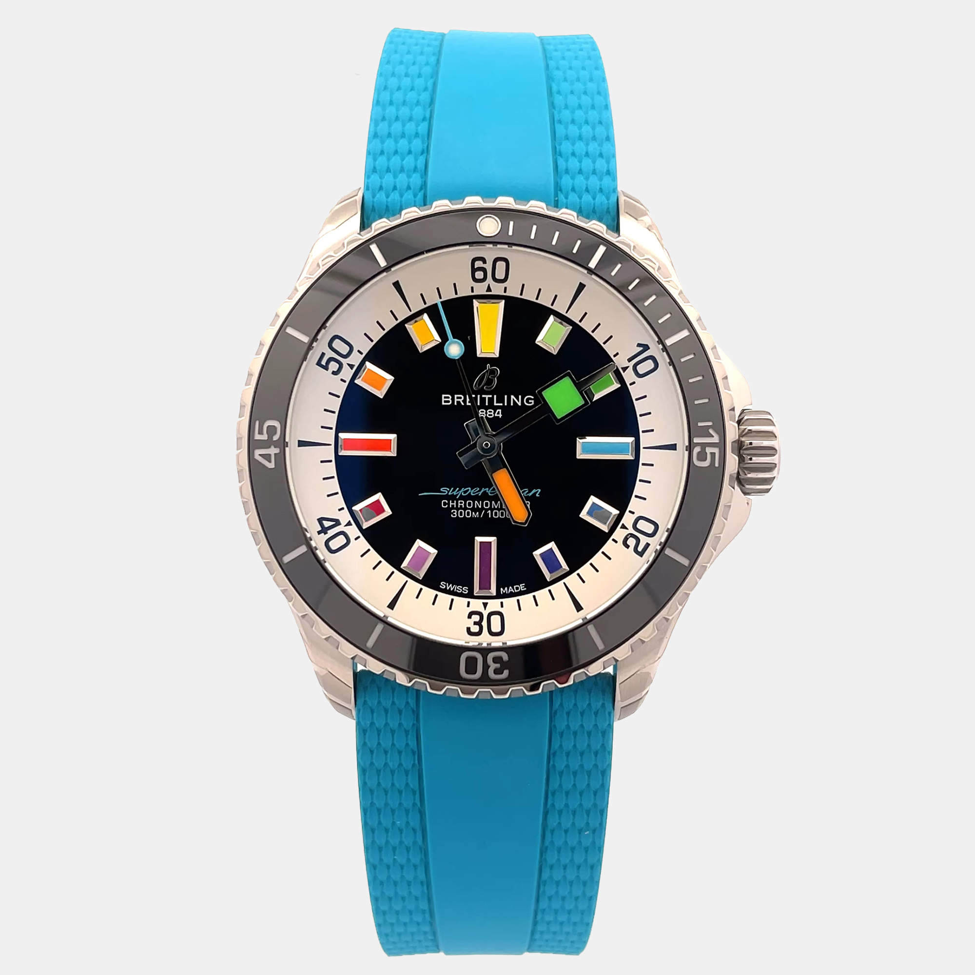 Pre Owned Breitling Superocean A17375211B2S1 Automatic Stainless Steel Men’s Wristwatch 42 mm