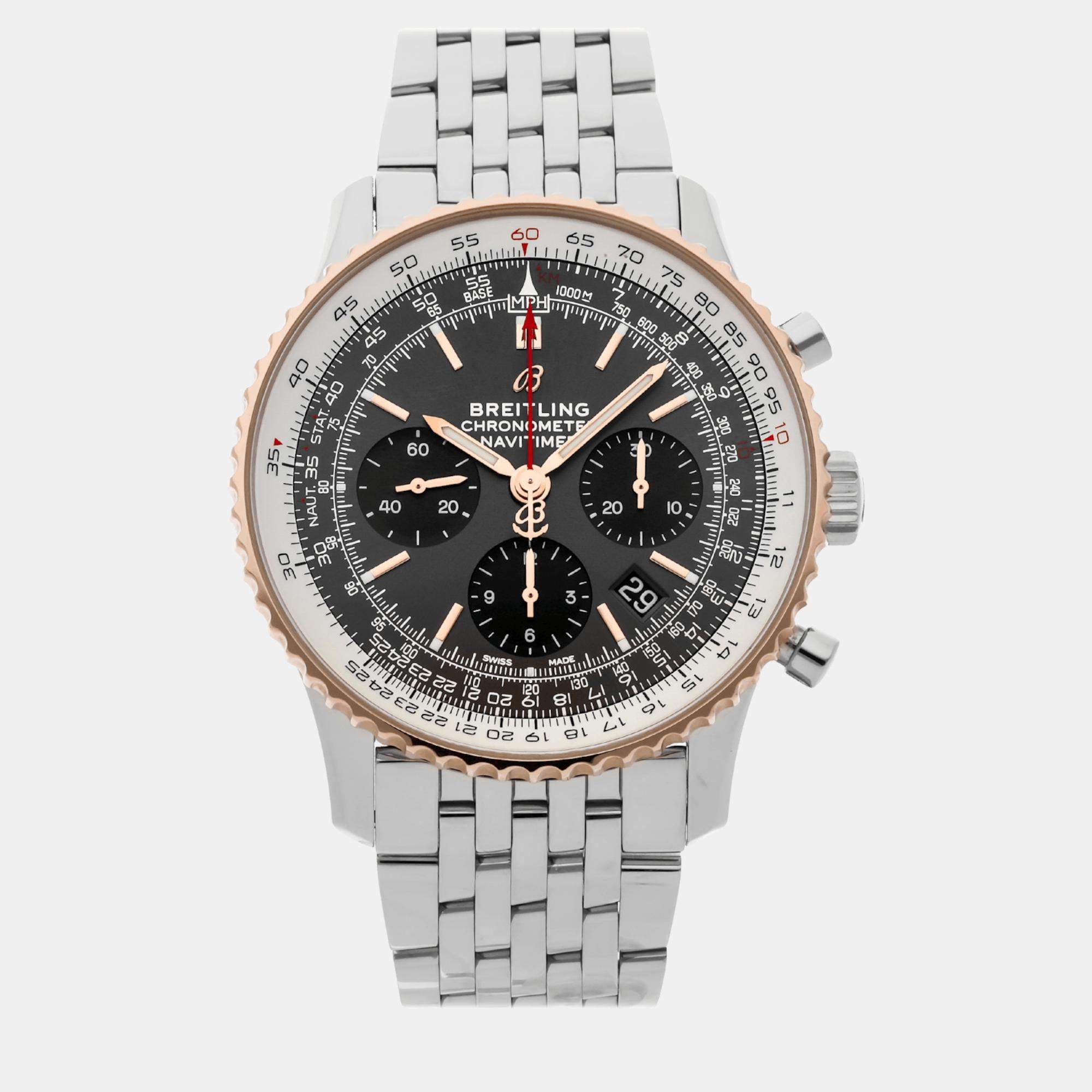 Breitling Navitimer B01 Chronograph UB0121211F1A1  Men's Wristwatch 43MM