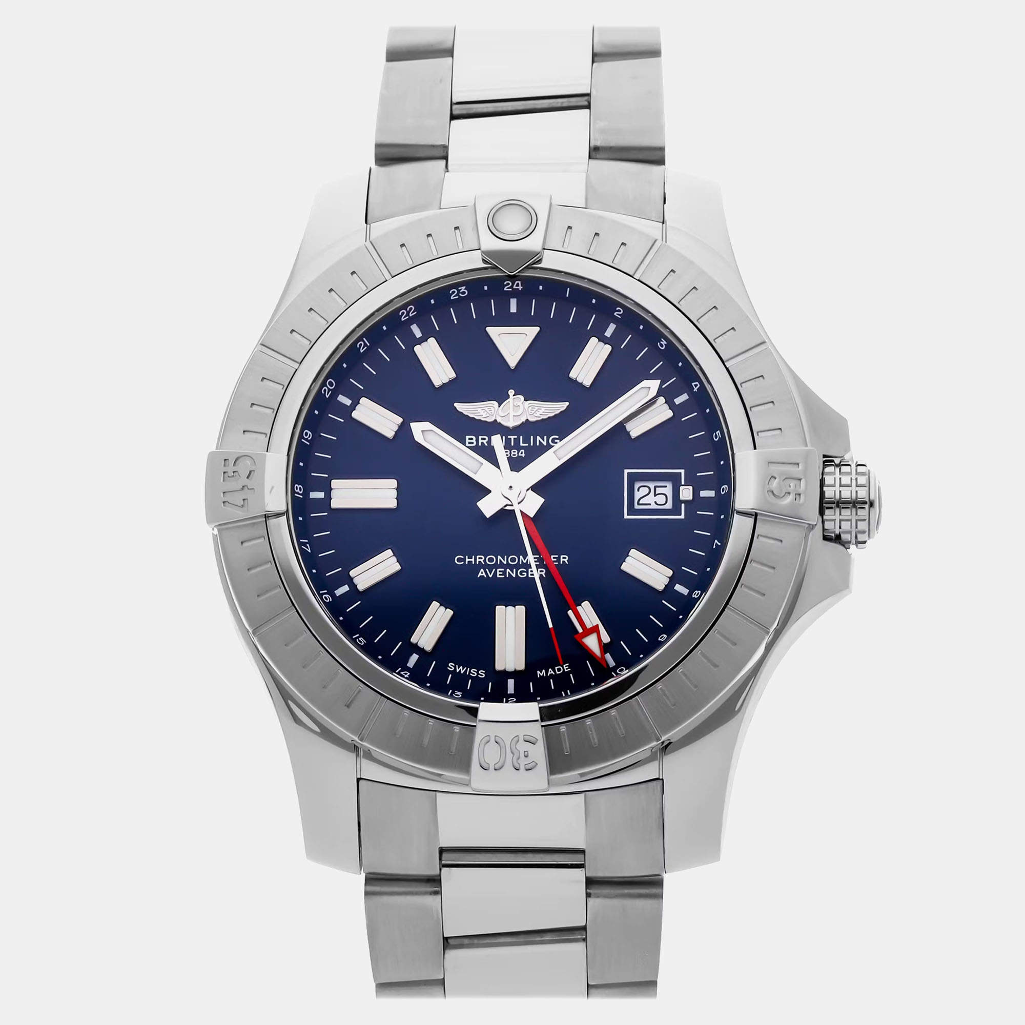 Pre-Owned Breitling Avenger GMT A32395101C1A1
