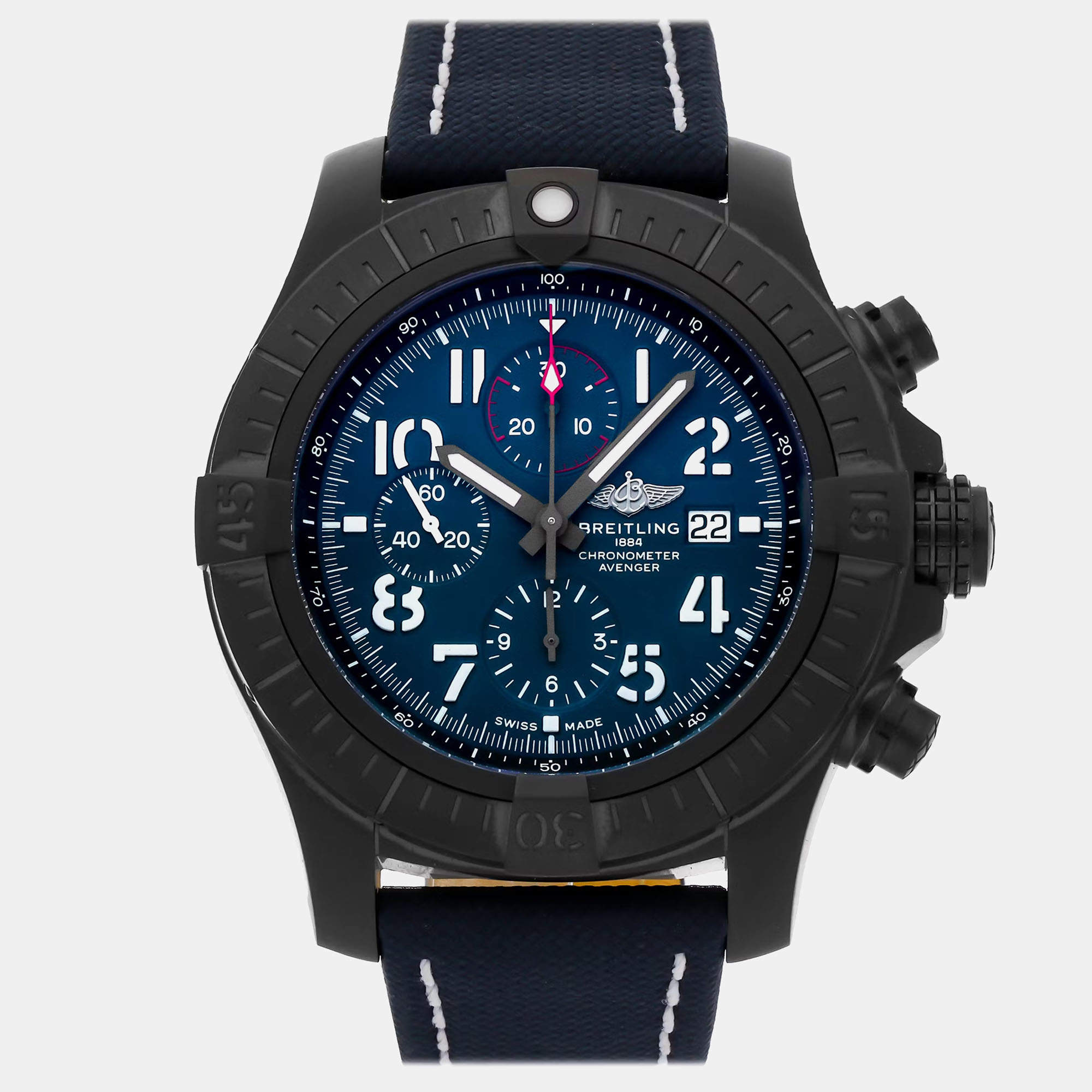 Pre Owned Pre-Owned Breitling Super Avenger Chronograph Night Mission V13375101C1X1