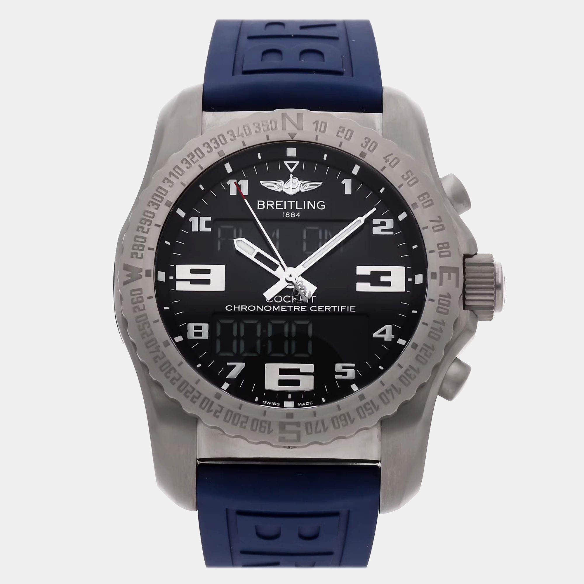 Pre Owned ساعة بريتلينغ كوكبيت B50 EB501022/BD40 مستعملة 46 مم