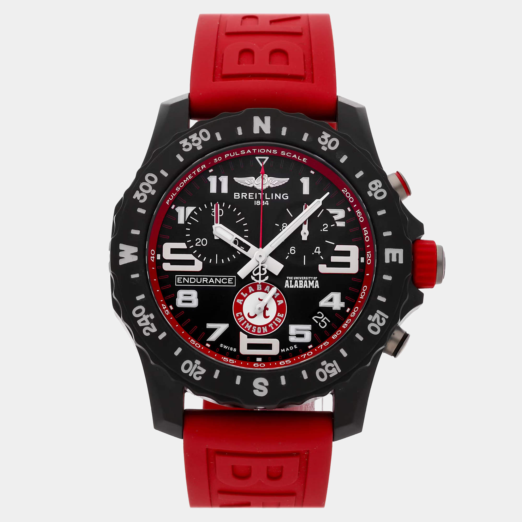 Pre Owned Pre-Owned Breitling Endurance Pro University of Alabama X823102C1B1S1