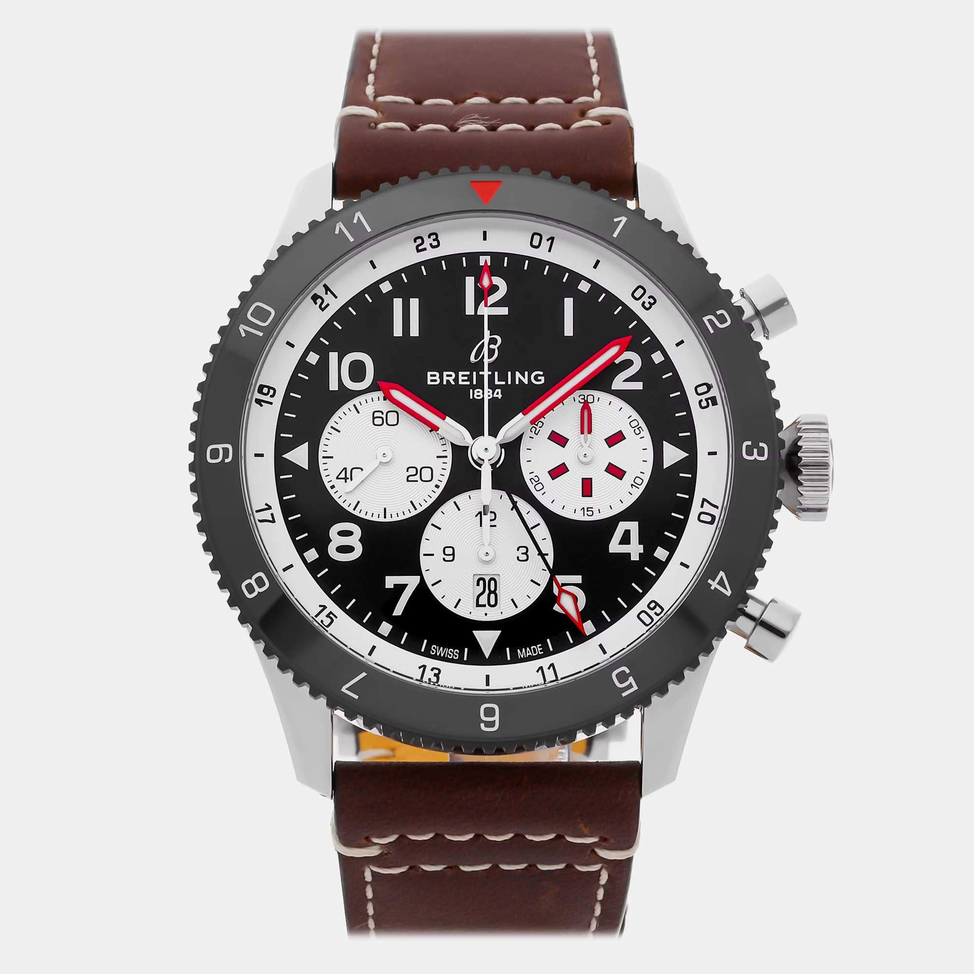 Pre Owned Pre-Owned Breitling Super Avi B04 Chronograph GMT Mosquito YB04451A1B1X1