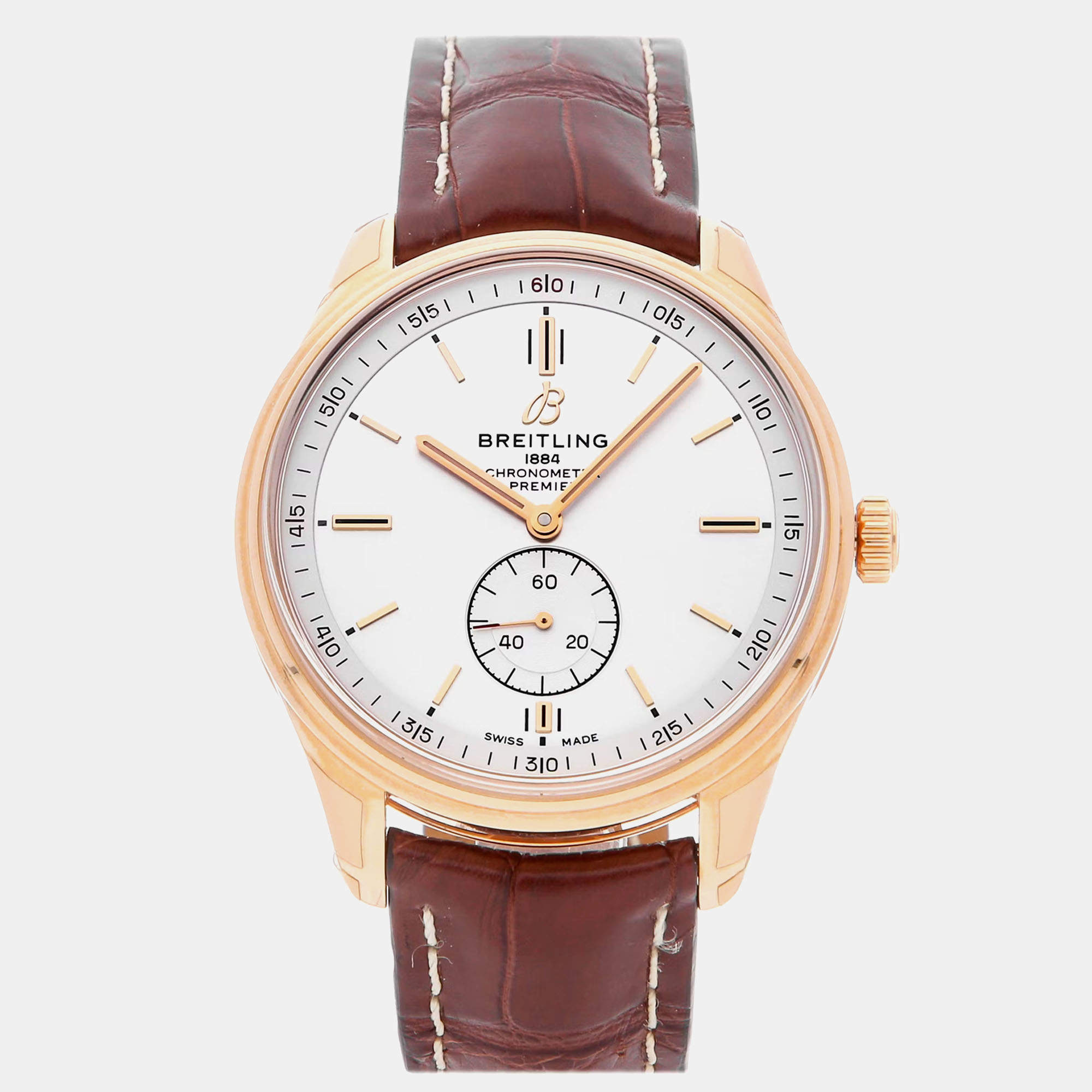 مملوكة مسبقًا ساعة بريتلينغ بريمير R37340351G1P1 مملوكة مسبقًا