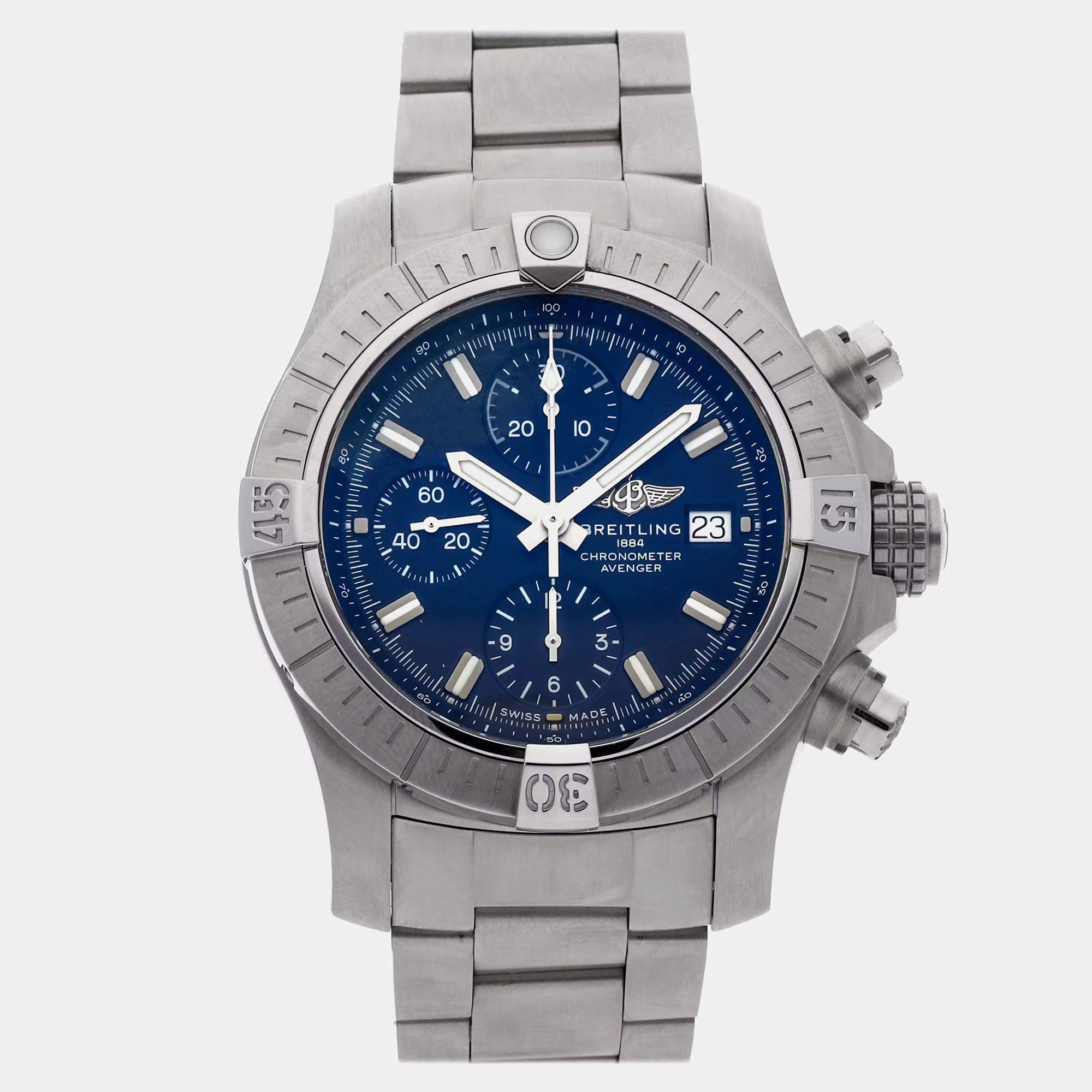 مملوكة مسبقًا Pre-Owned Breitling Avenger Chronograph A13385101C1A1