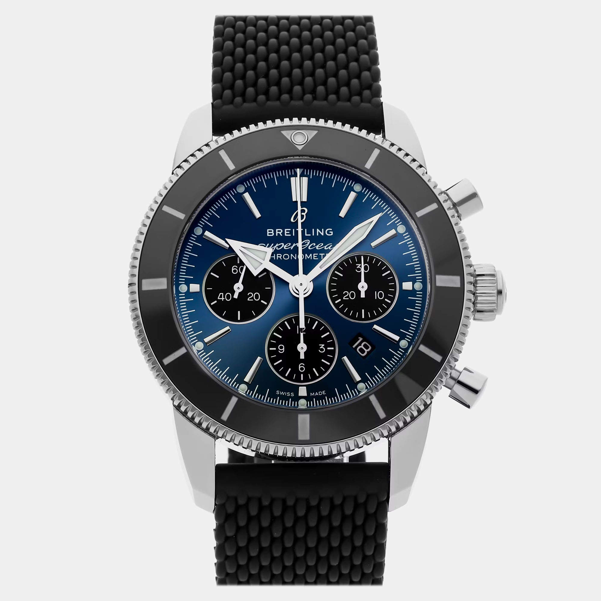 مملوكة مسبقًا Pre-Owned Breitling Superocean Heritage B01 Chronograph AB0162121C1S1 44 mm