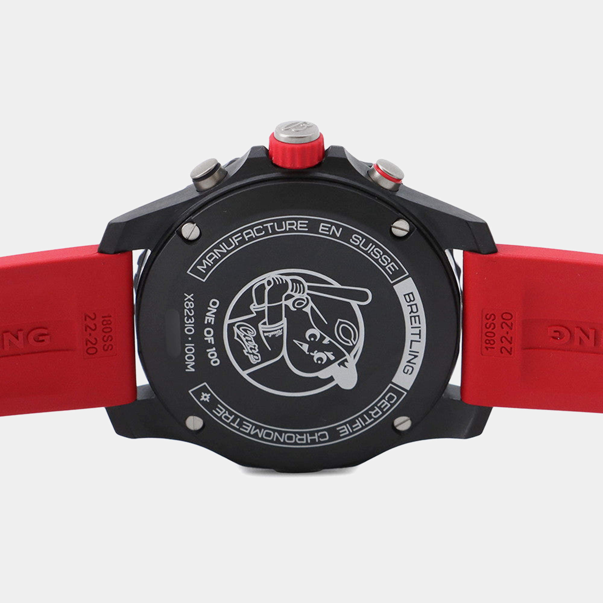 Lancaster Black PVD Stainless Steel Leather OLA-EK2014 Men's