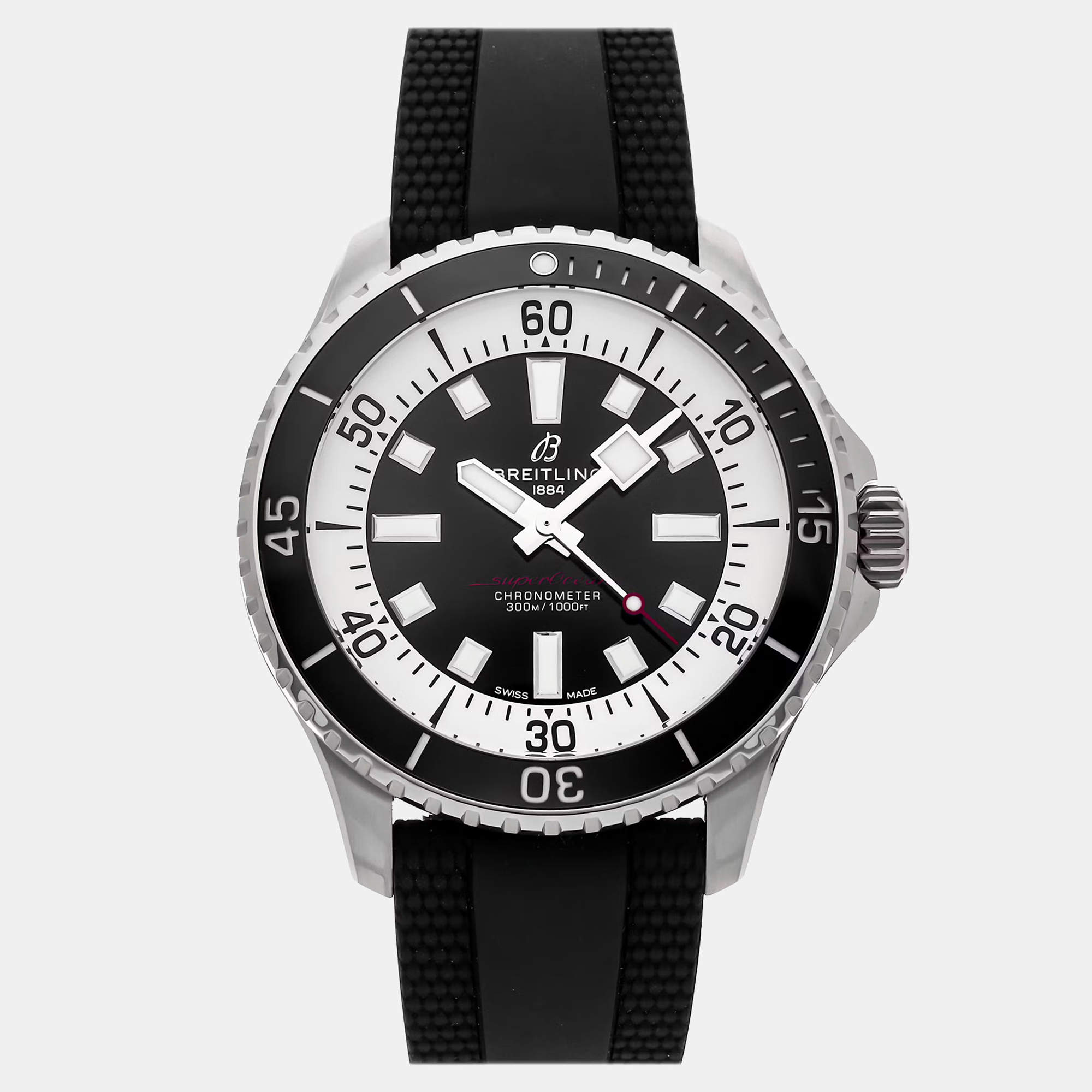 مملوكة مسبقًا ساعة بريتلينغ سوبرأوشن A17376211B1S1 مملوكة مسبقًا