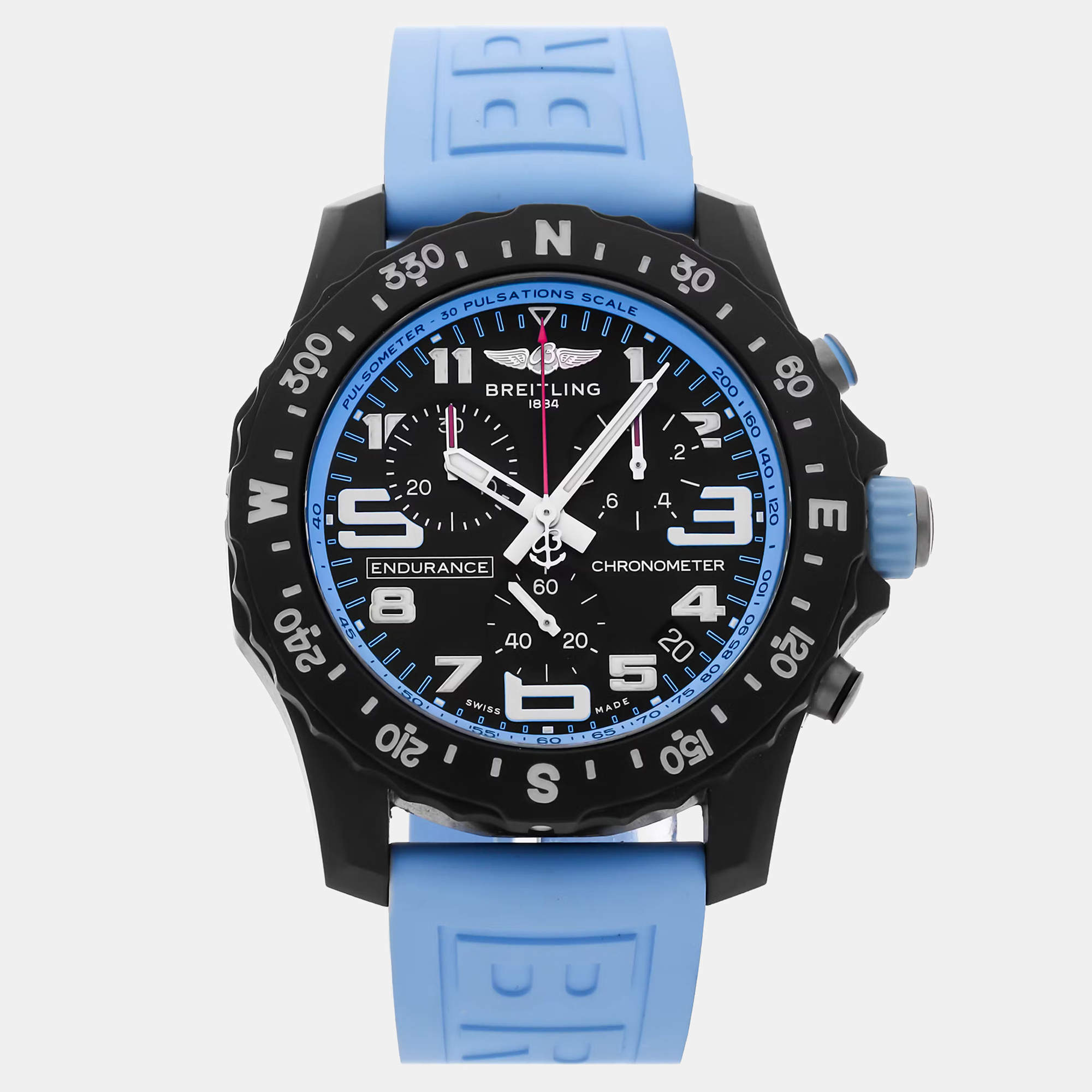 مملوكة مسبقًا ساعة يد رجالية بريتلينغ إندورانس برو X82310281B1S1 بريتلَيت كوارتز سوداء 44 ملم مملوكة مسبقًا