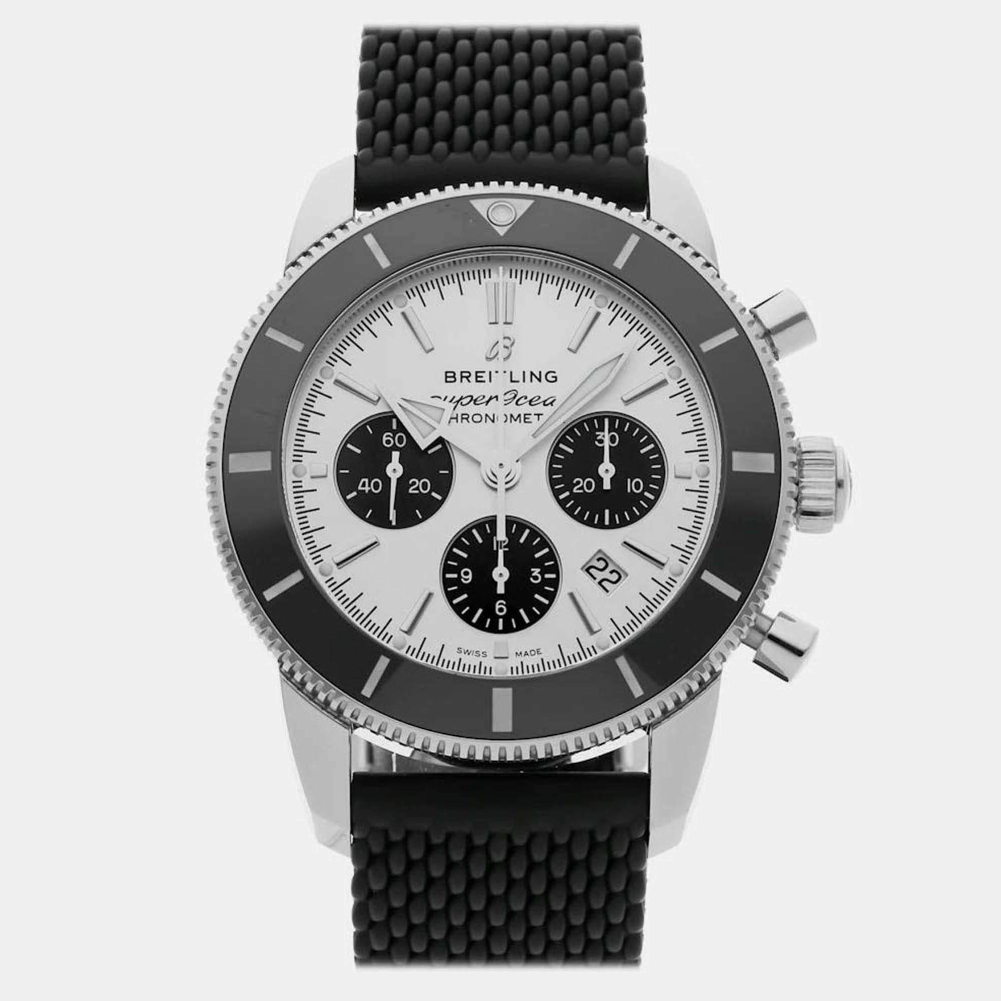 مملوكة مسبقًا Pre-Owned Breitling Superocean Heritage B01 Chronograph AB0162121G1S1