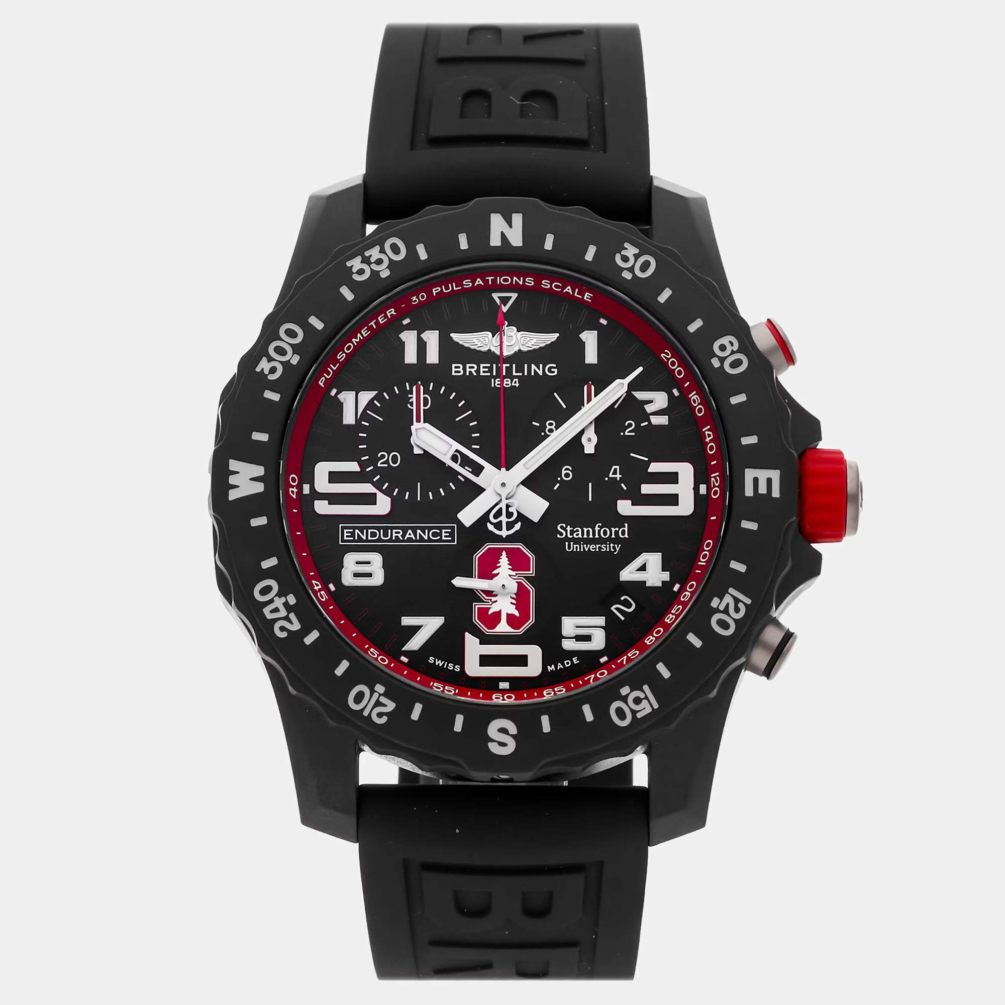مملوكة مسبقًا Pre-Owned Breitling Endurance Pro Stanford University X823109C1B1S1