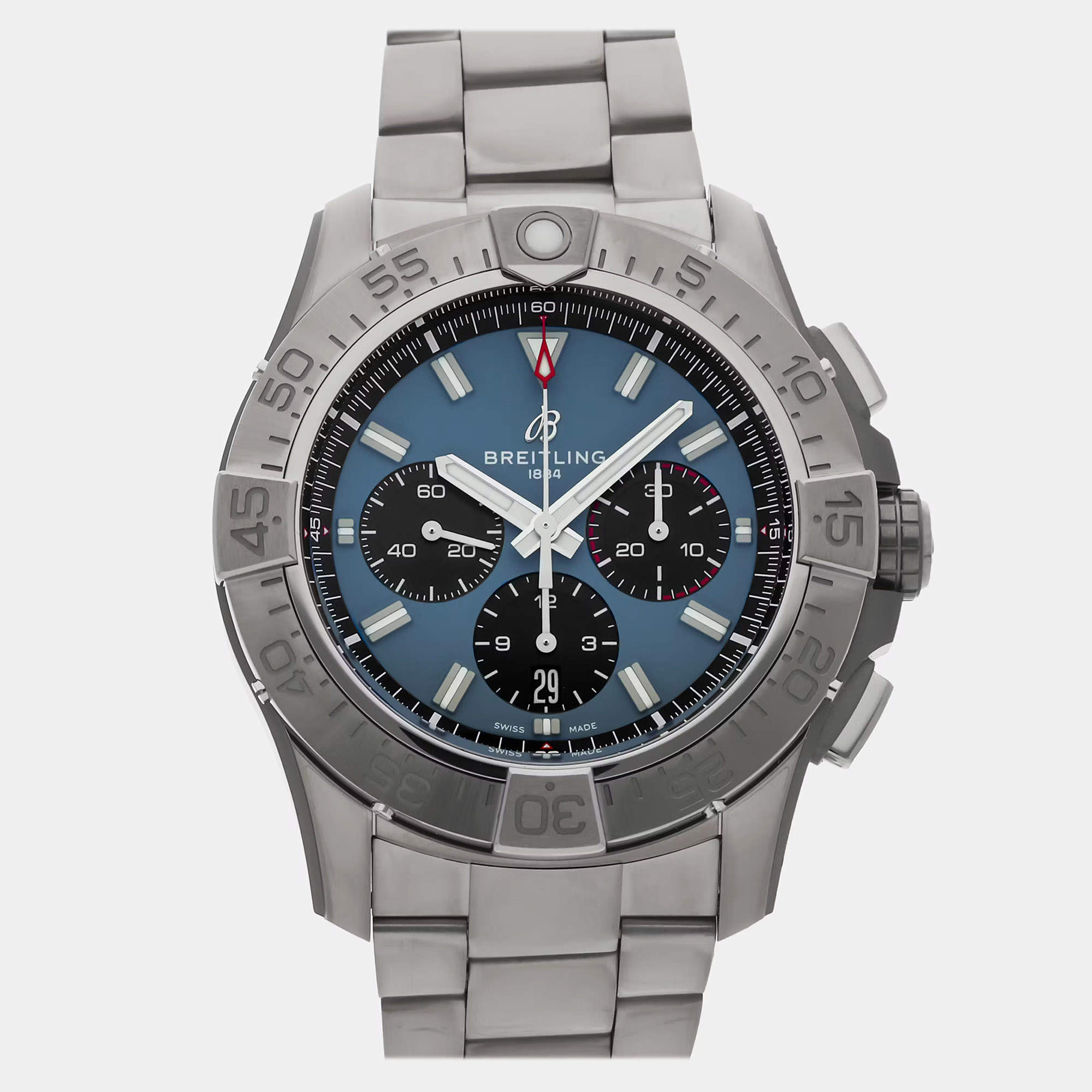 Pre Owned Pre-Owned Breitling Super Avenger B01 Chronograph EB0148101C1E1 Automatic 46 mm