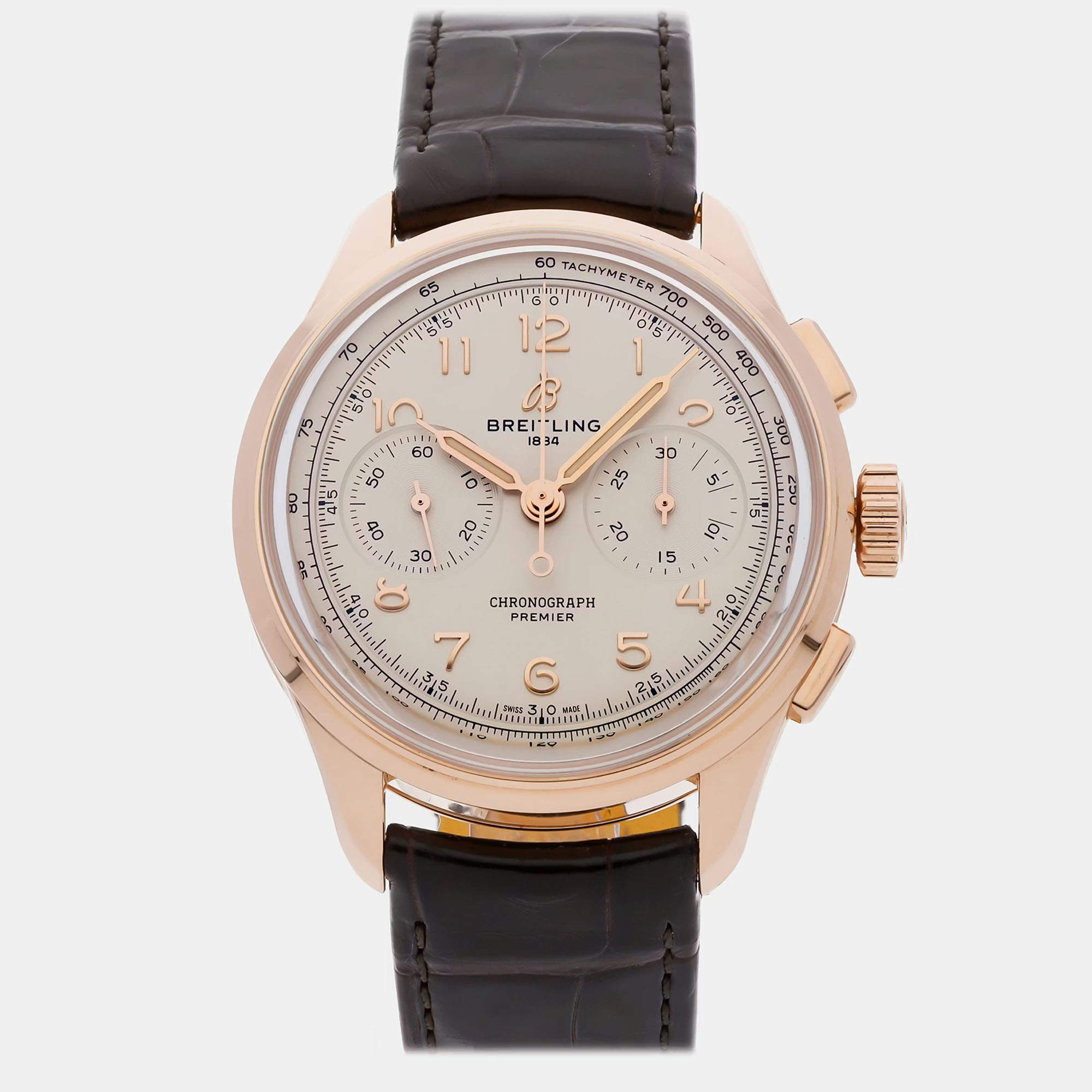 Pre Owned ساعة بريتلينغ بريمير B09 كرونوجراف RB0930371G1P1 مملوكة مسبقًا