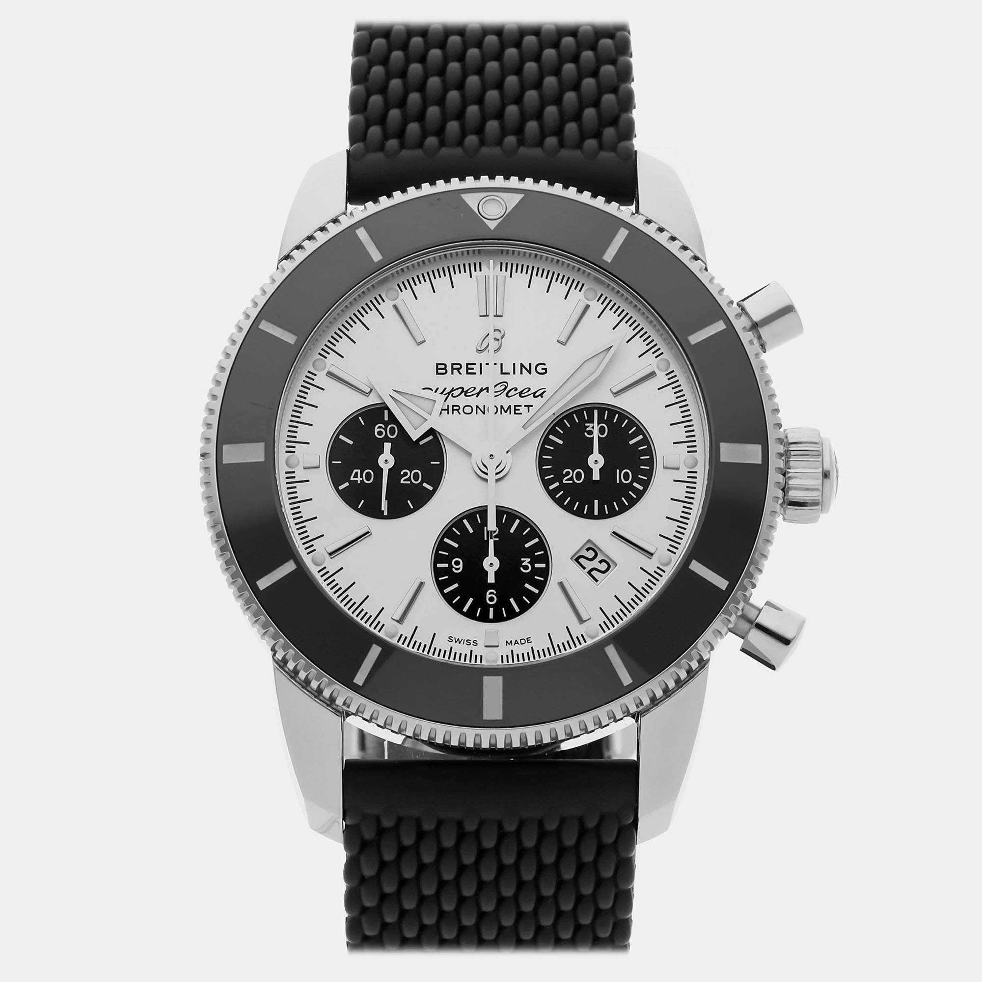 مملوكة مسبقًا Pre-Owned Breitling Superocean Heritage B01 Chronograph AB0162121G1S1