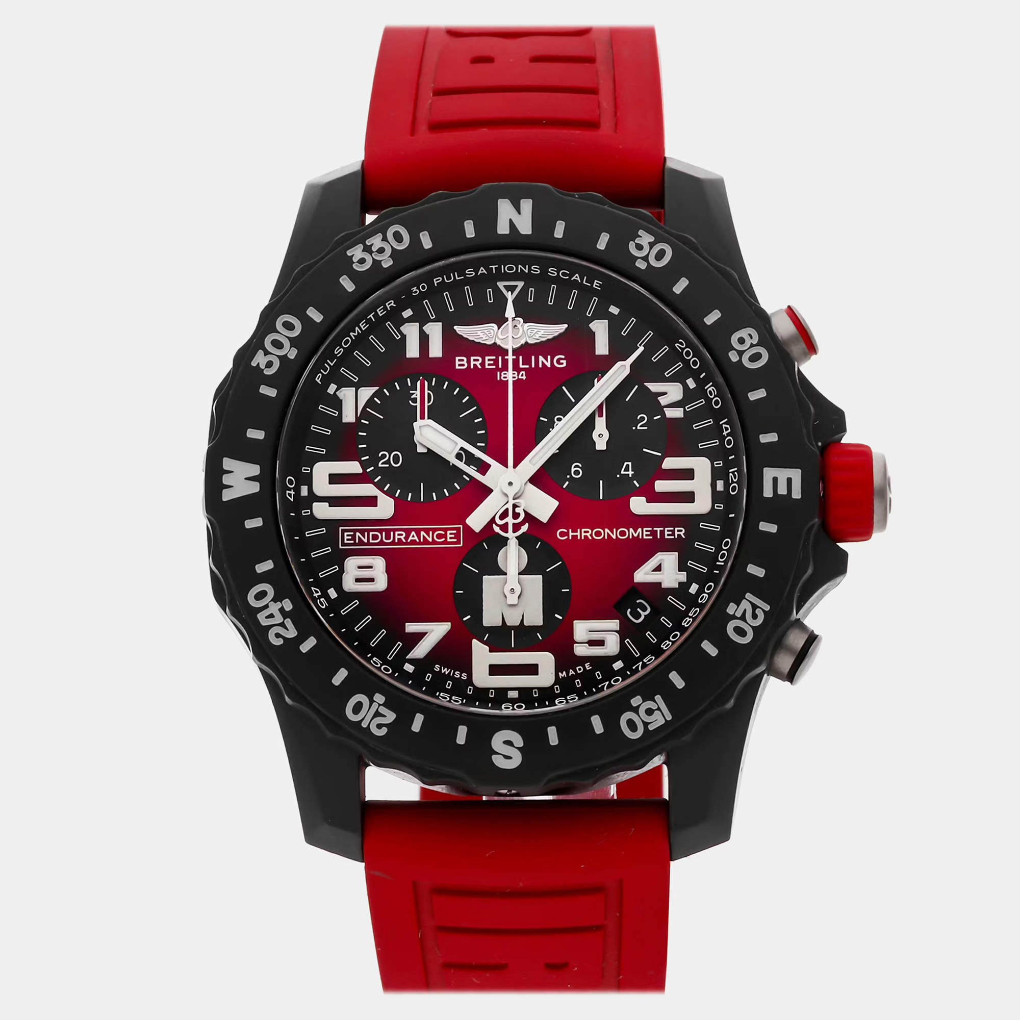مملوكة مسبقًا Pre-Owned Breitling Endurance Pro IRONMAN Edition X823109A1K1S1 Quartz 44 mm