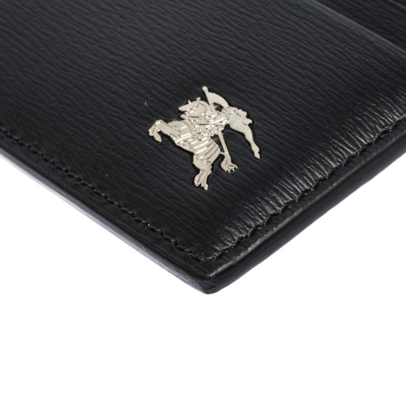 Burberry Black Leather Card Holder - 8069729 A1189 BLACK