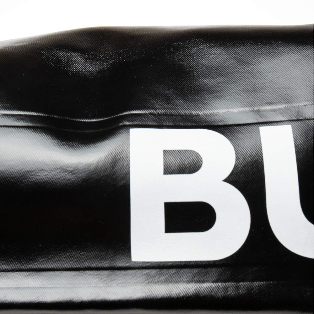 Buberry Black Coated Canvas XL Sonny Belt Sling Bag Burberry